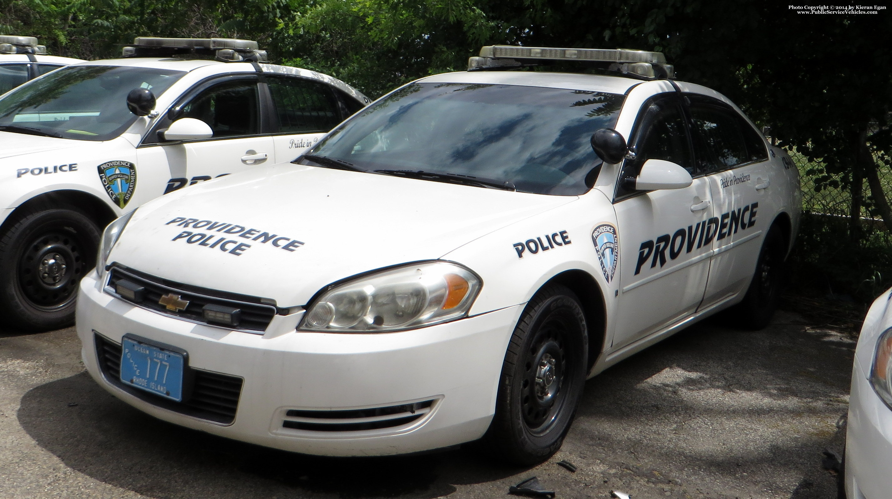 A photo  of Providence Police
            Cruiser 177, a 2006-2013 Chevrolet Impala             taken by Kieran Egan