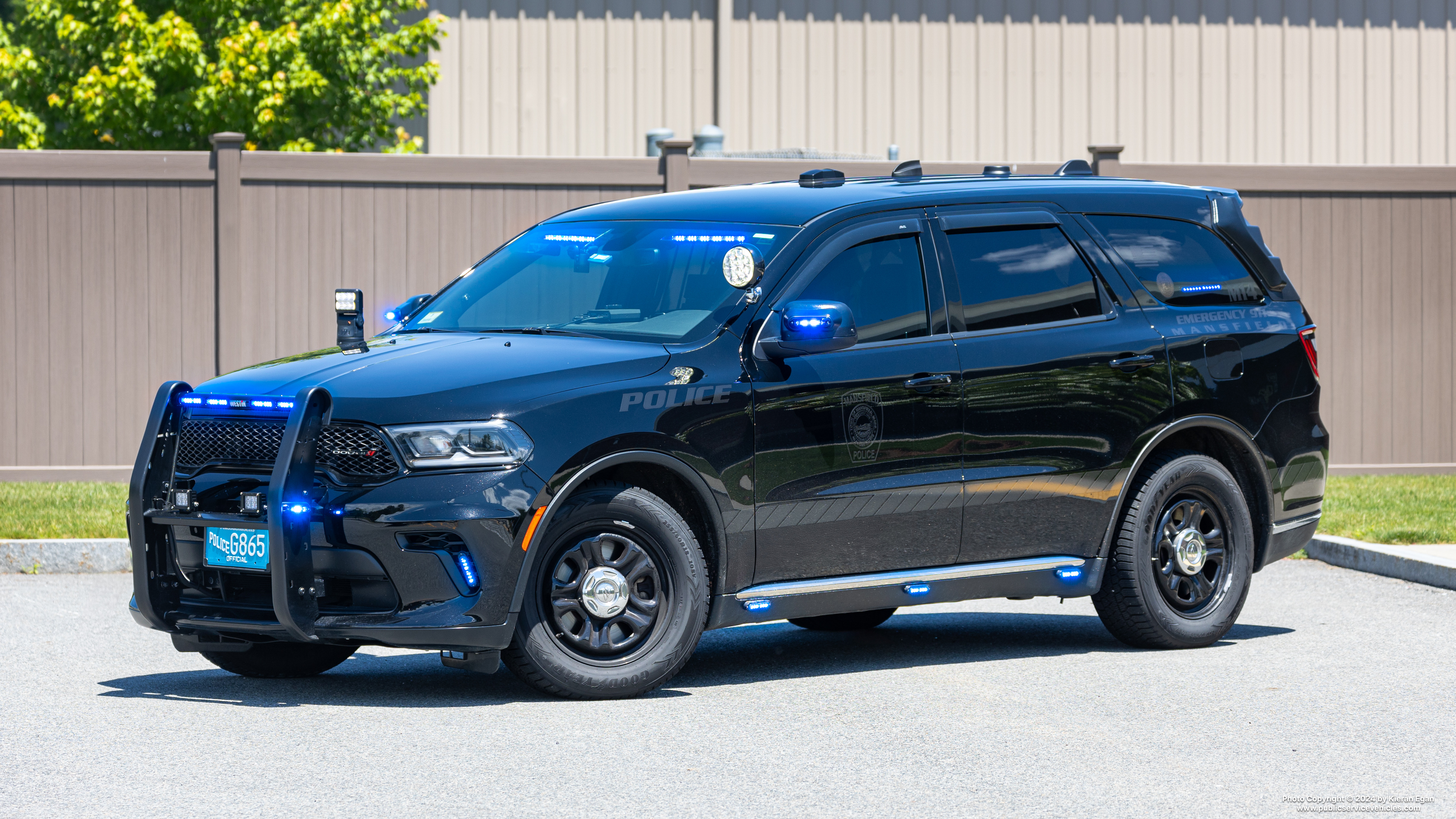 A photo  of Mansfield Police
            M14, a 2023 Dodge Durango Pursuit             taken by Kieran Egan