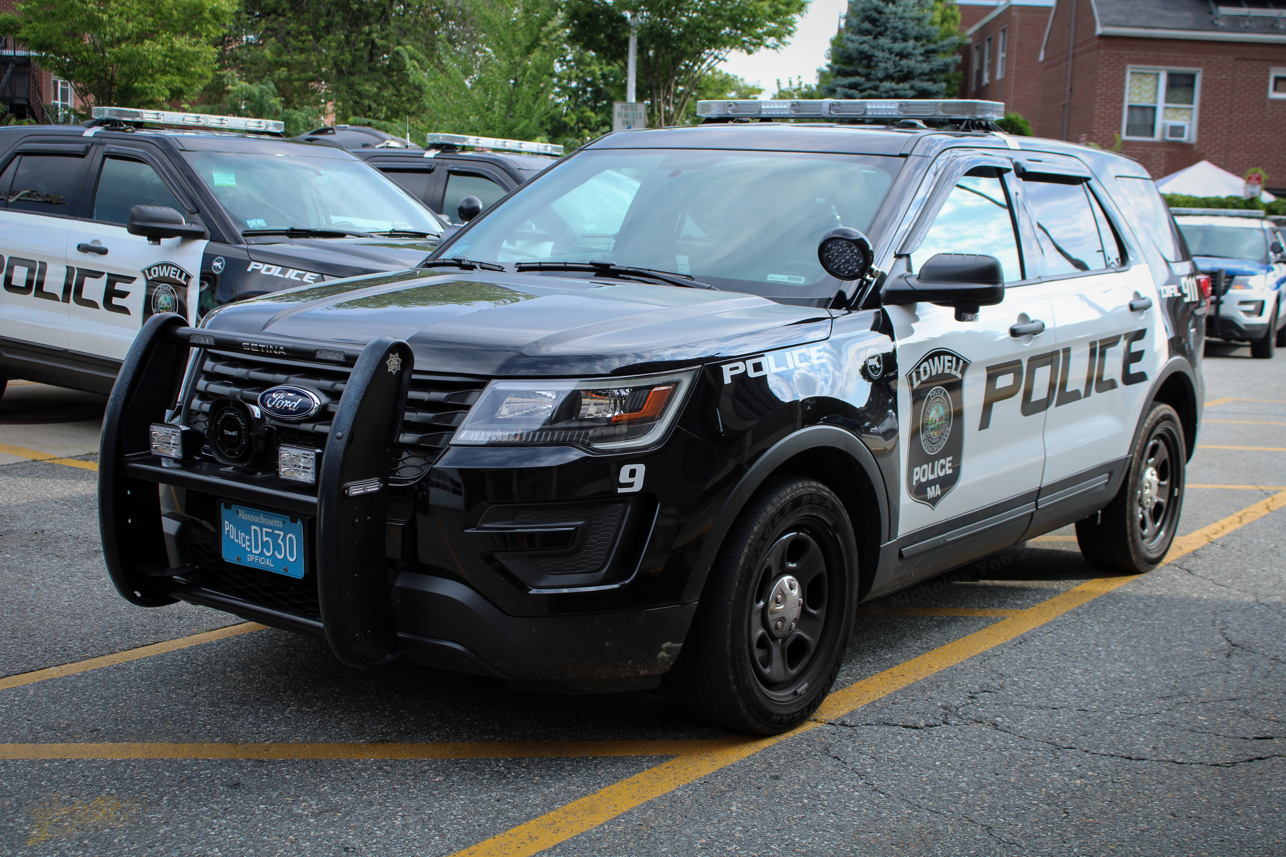 A photo  of Lowell Police
            Car 9, a 2019 Ford Police Interceptor Utility             taken by Nicholas You