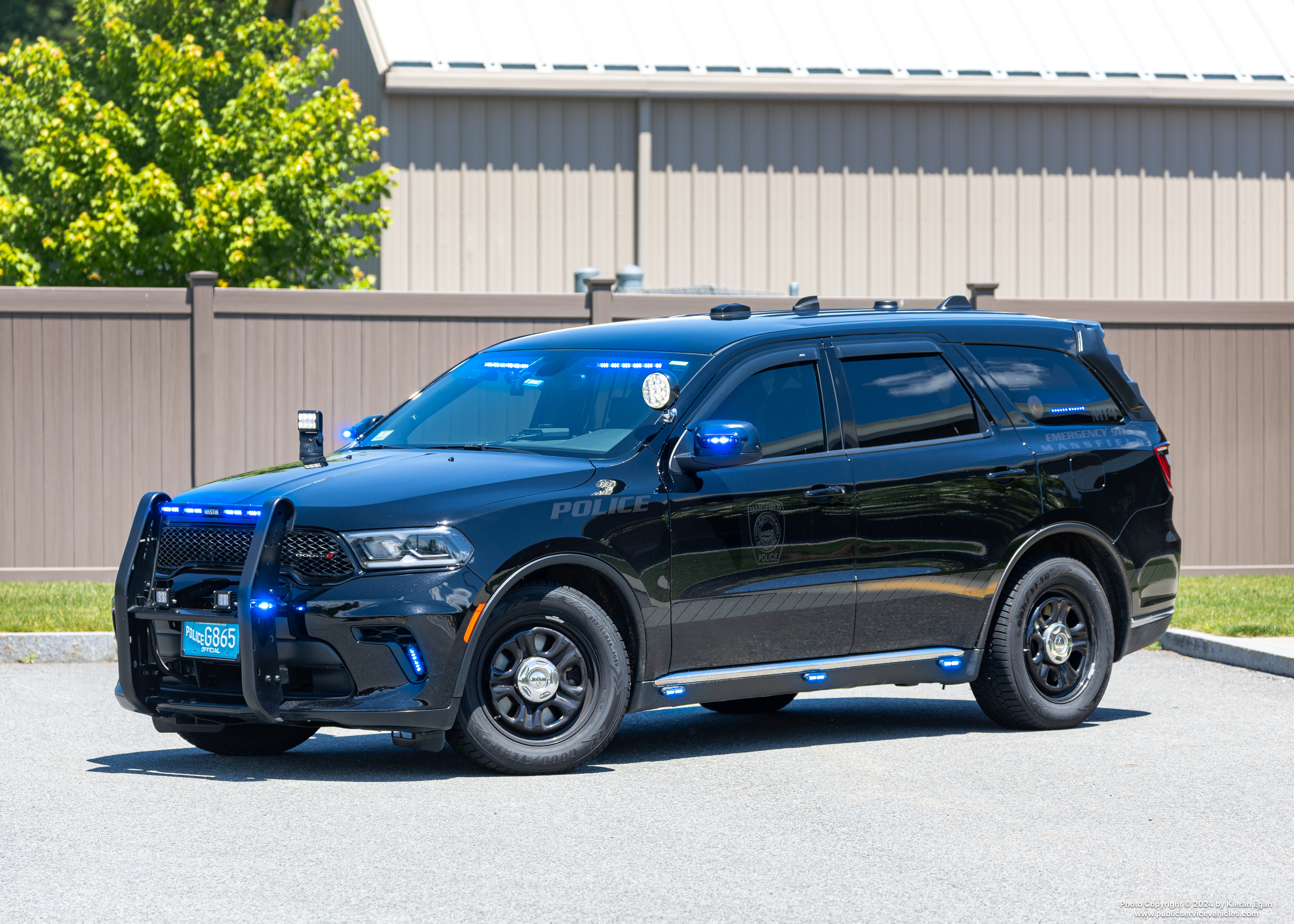A photo  of Mansfield Police
            M14, a 2023 Dodge Durango Pursuit             taken by Kieran Egan