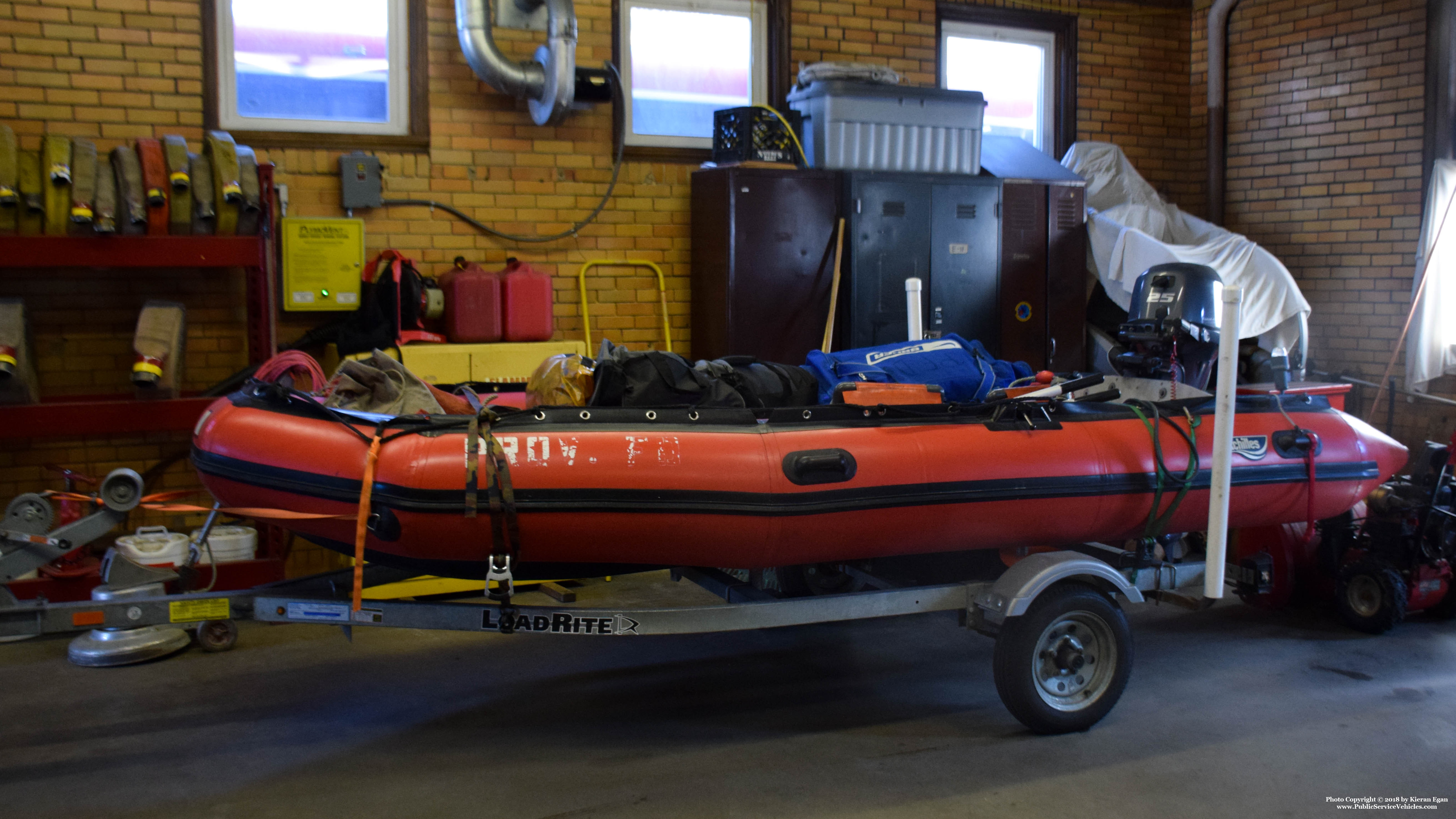 A photo  of Providence Fire
            Marine 2, a 2018 Achilles Inflatable Crafts FRB-104             taken by Kieran Egan
