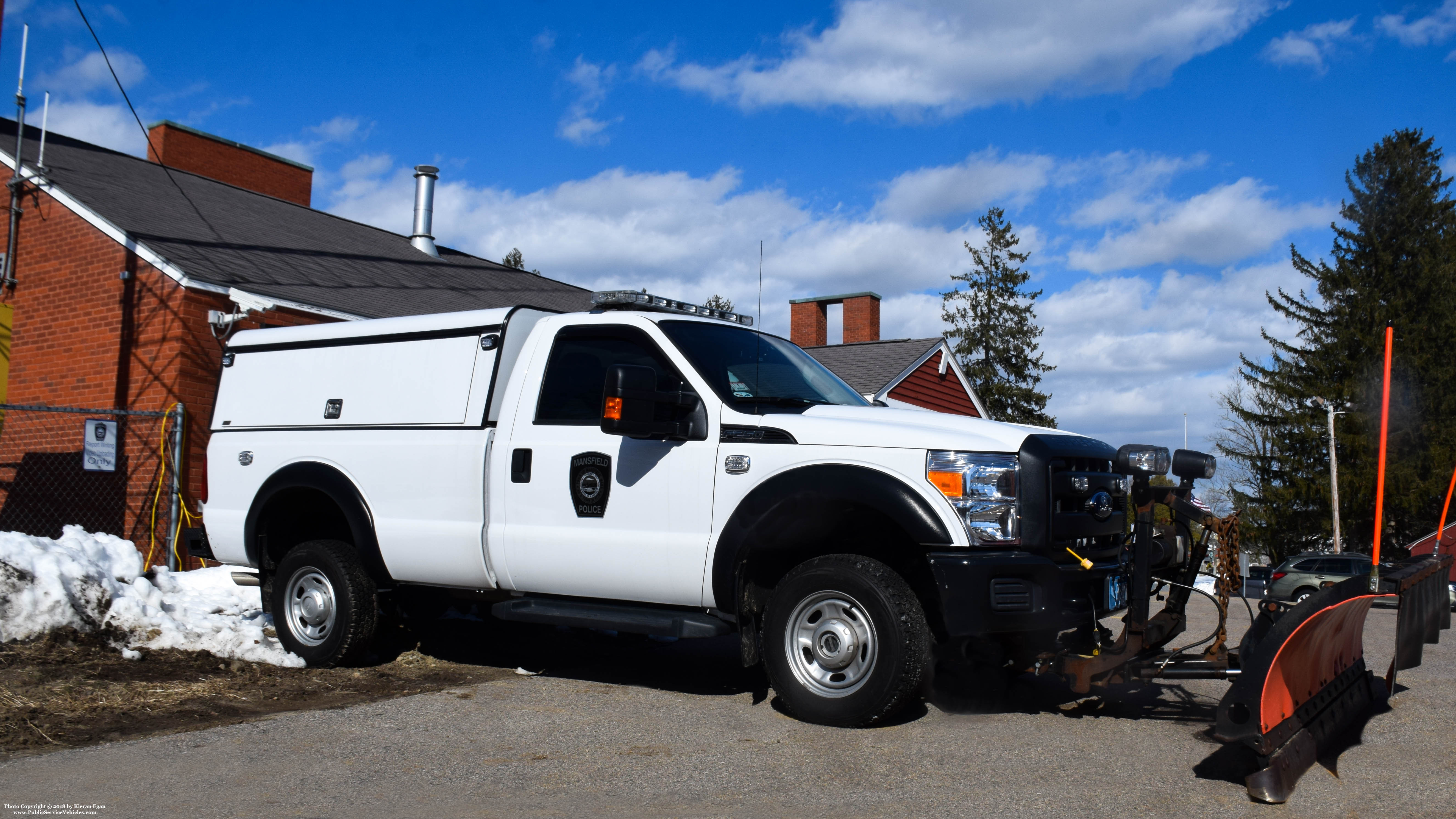 A photo  of Mansfield Police
            M16, a 2016 Ford F-250             taken by Kieran Egan