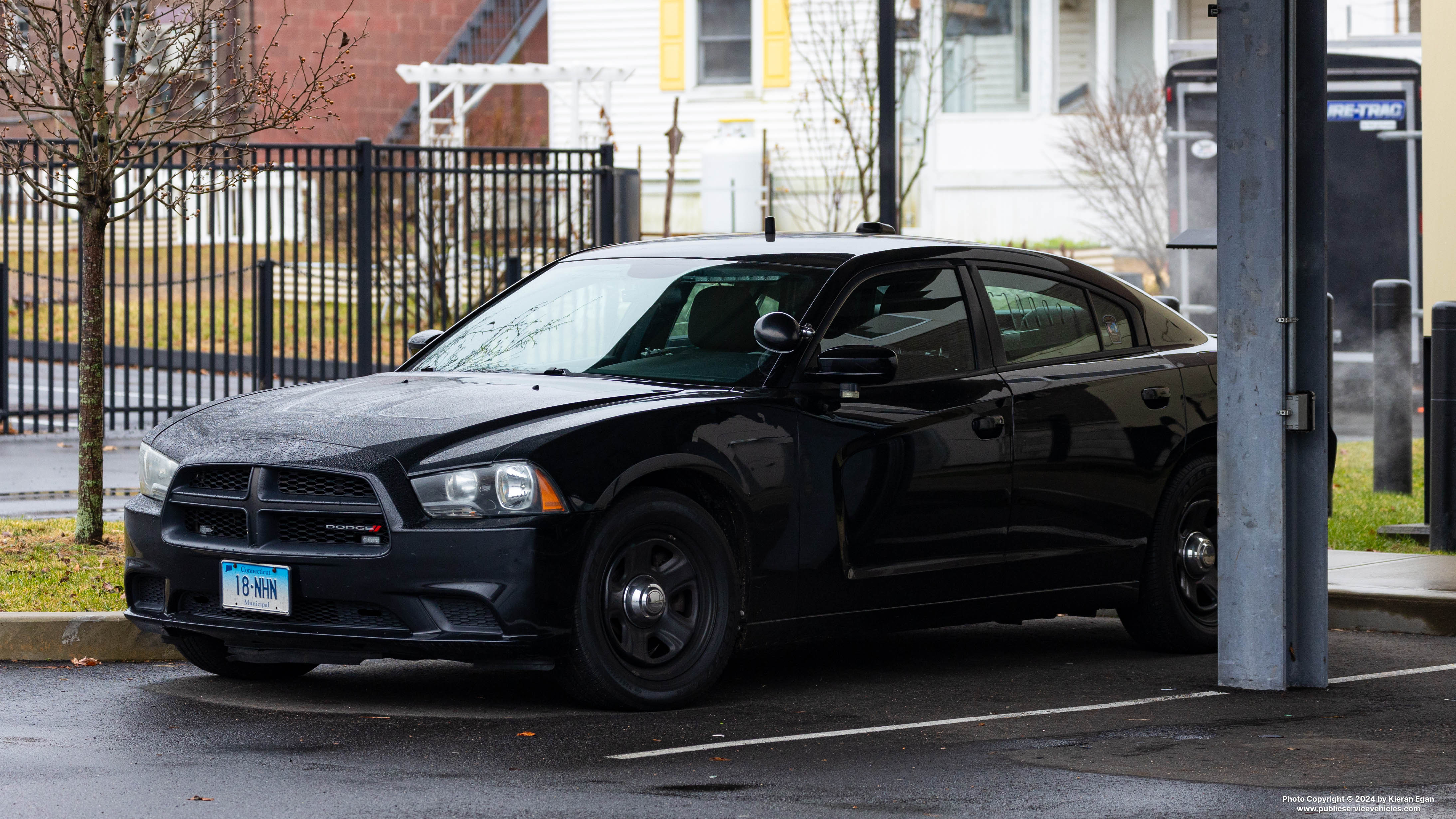 A photo  of North Haven Police
            Car 18, a 2011-2014 Dodge Charger             taken by Kieran Egan