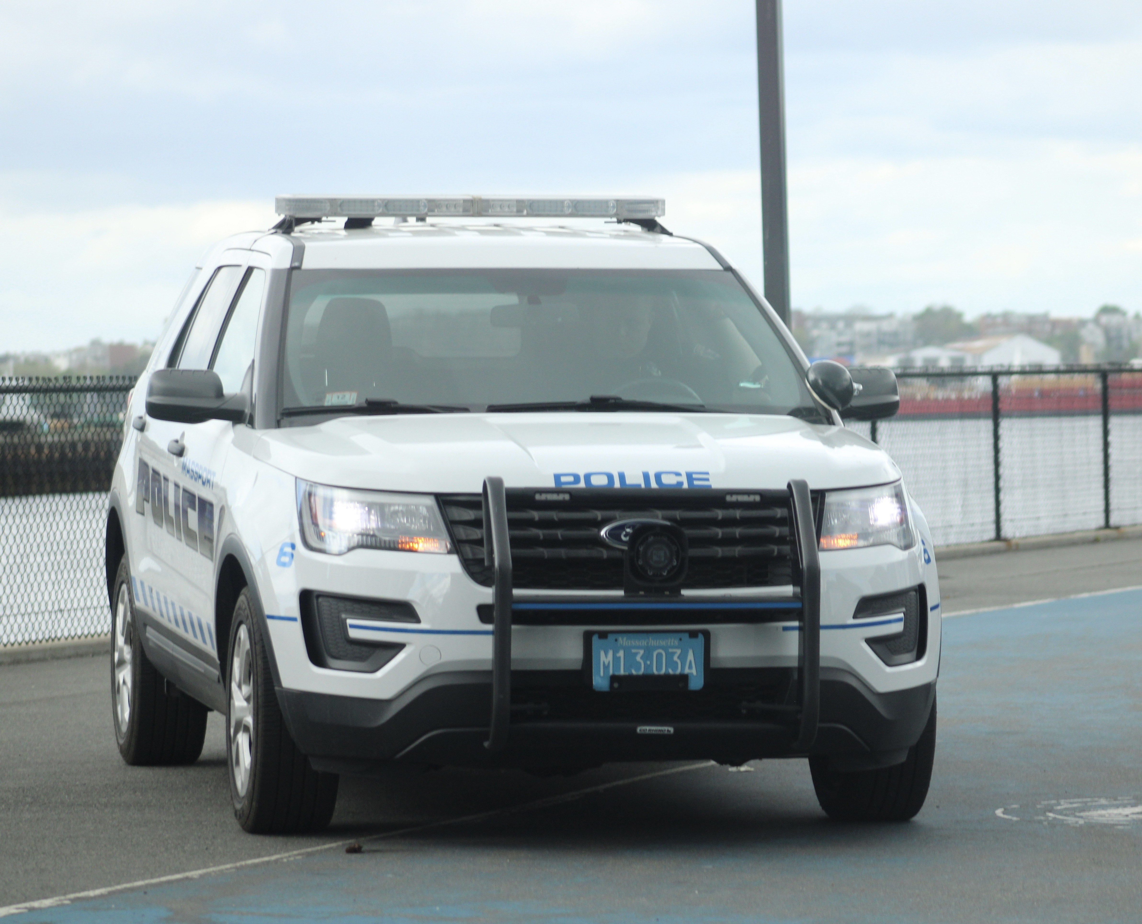 A photo  of Massport Police
            Car 8, a 2017 Ford Police Interceptor Utility             taken by @riemergencyvehicles