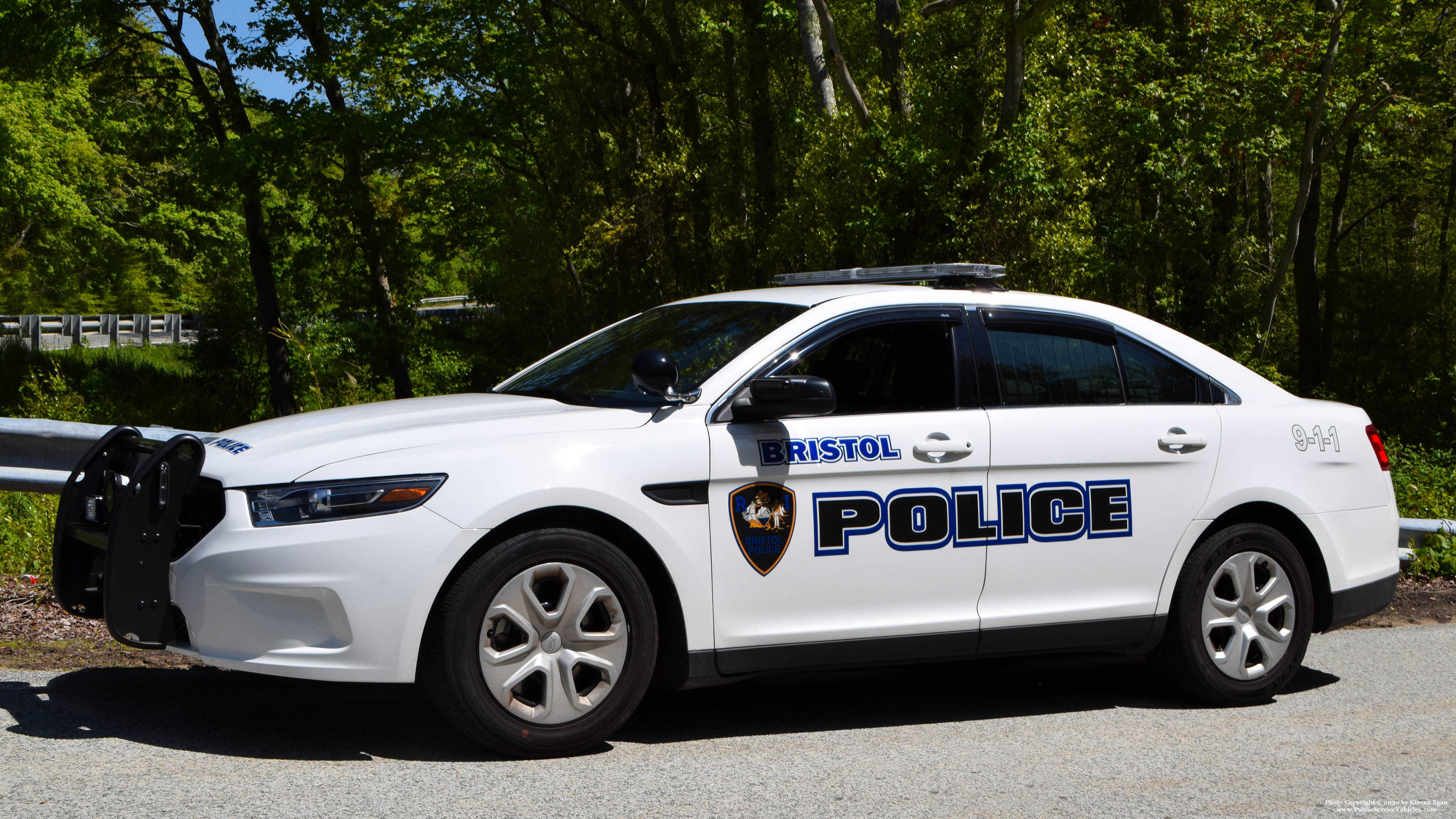 A photo  of Bristol Police
            Patrol Cruiser 144, a 2019 Ford Police Interceptor Sedan             taken by Kieran Egan