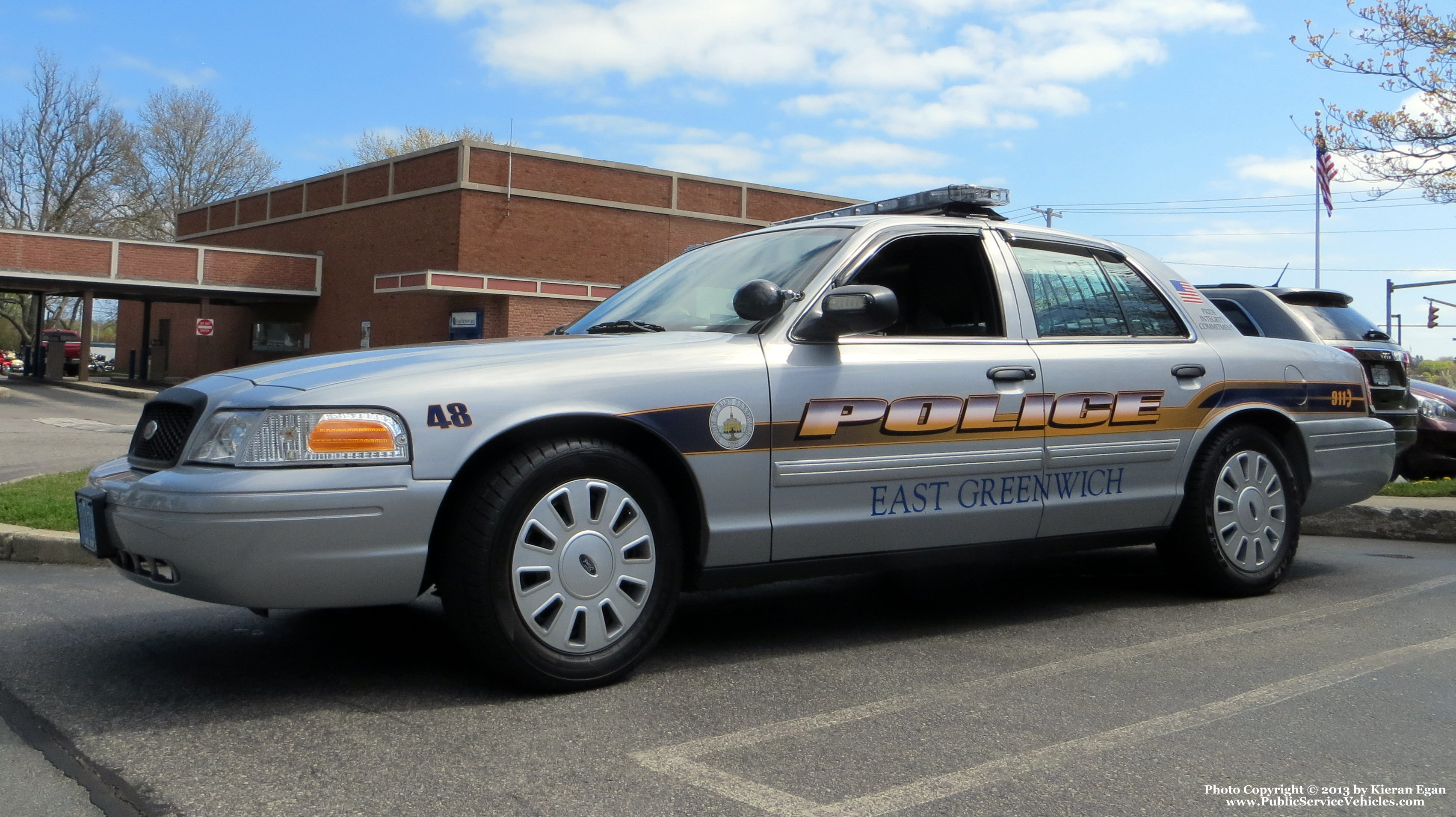 A photo  of East Greenwich Police
            Cruiser 1248, a 2009-2011 Ford Crown Victoria Police Interceptor/2009-2011 Ford Crown Victoria Police Interceptor             taken by Kieran Egan