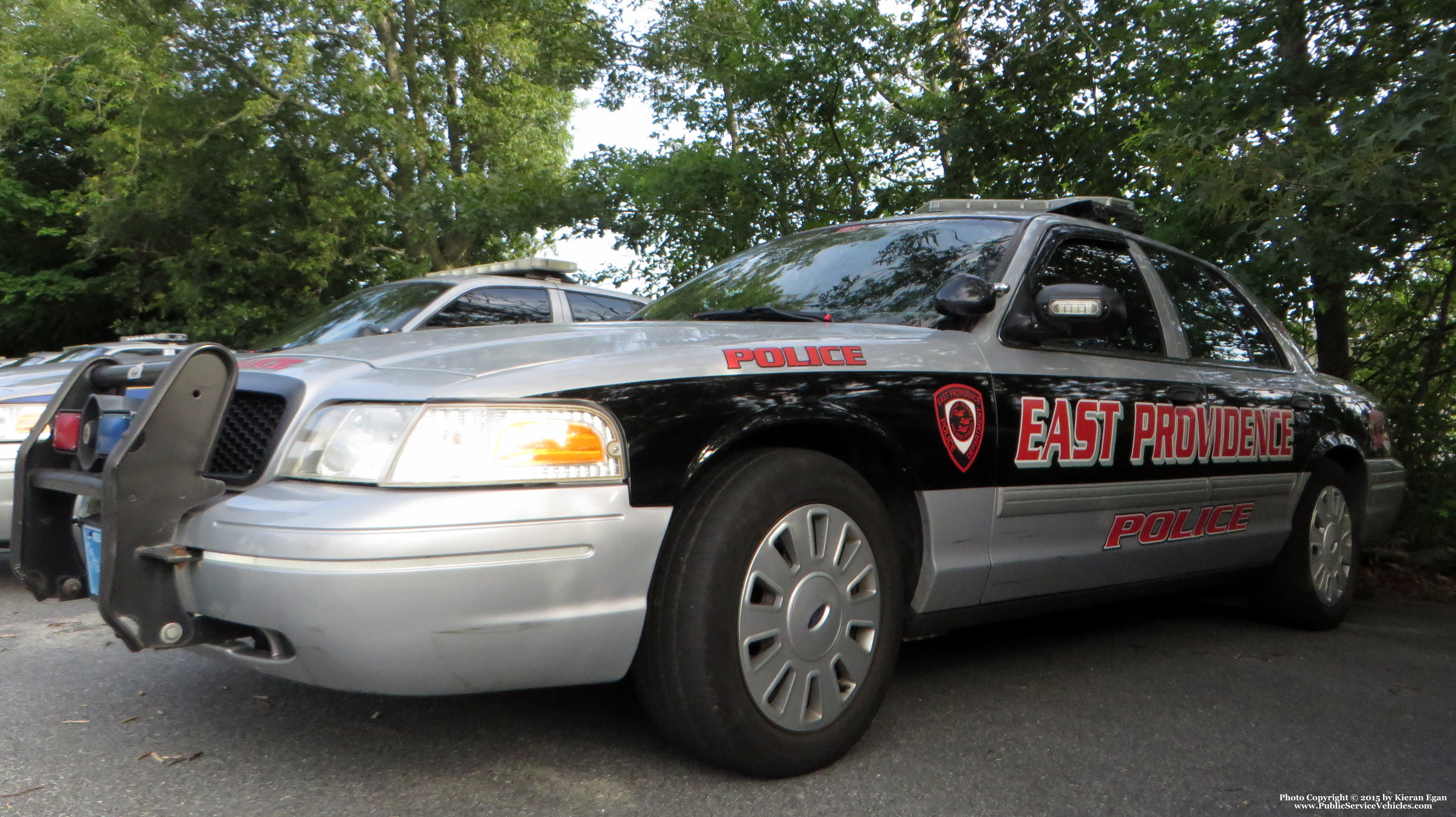 A photo  of East Providence Police
            Car 18, a 2011 Ford Crown Victoria Police Interceptor             taken by Kieran Egan