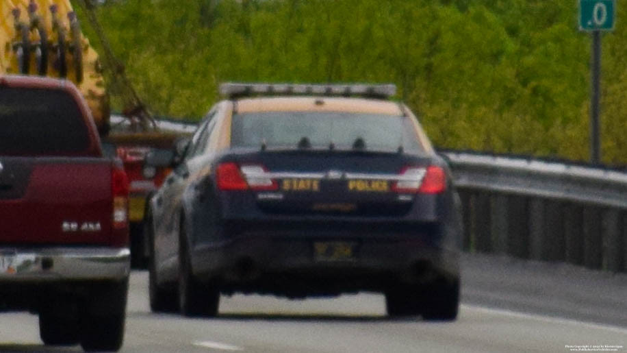 A photo  of West Virginia State Police
            Cruiser 254, a 2013-2019 Ford Police Interceptor Sedan             taken by Kieran Egan