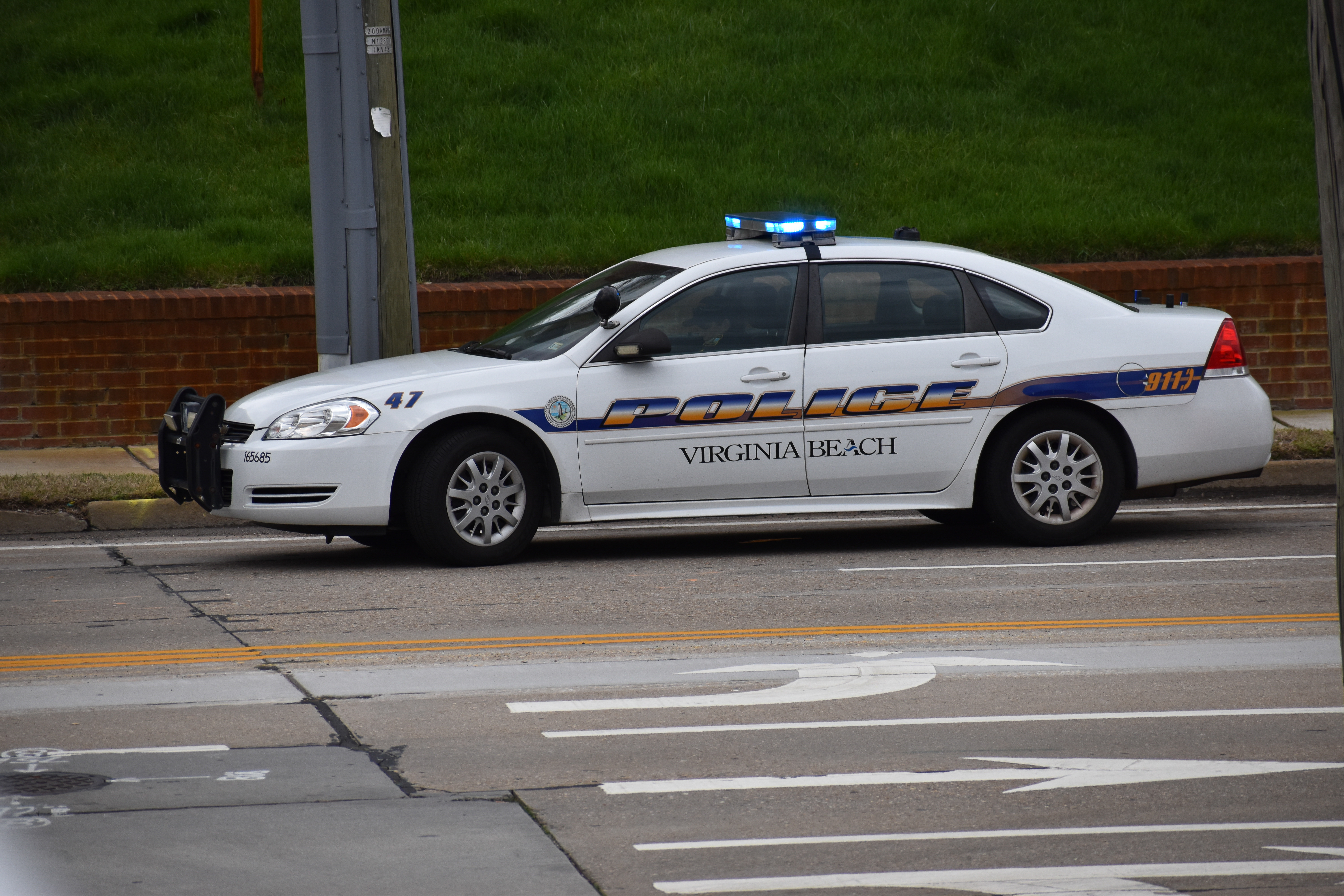 A photo  of Virginia Beach Police
            Cruiser 47, a 2006-2013 Chevrolet Impala             taken by Luke Tougas