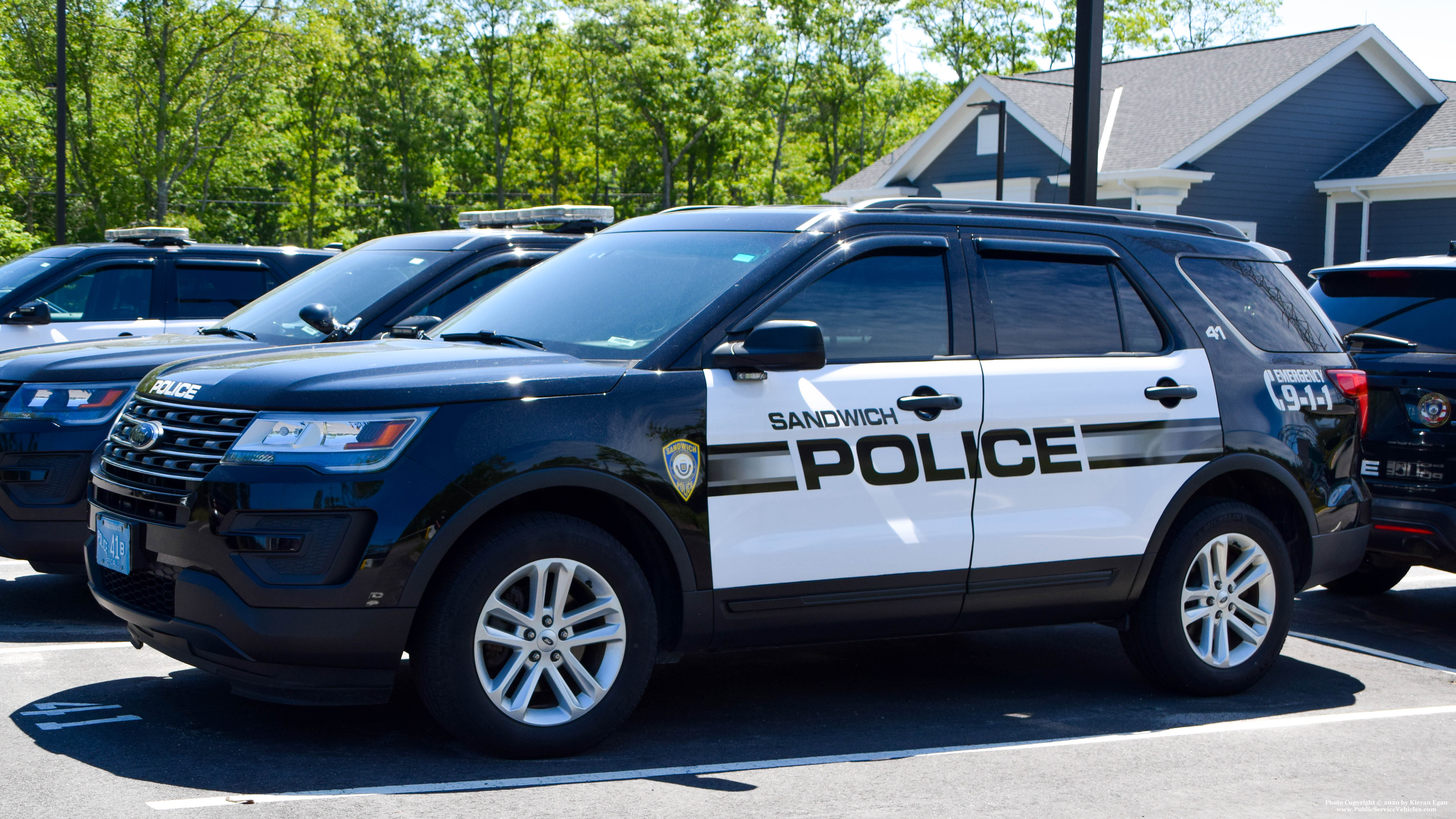 A photo  of Sandwich Police
            Cruiser 41, a 2016 Ford Explorer             taken by Kieran Egan