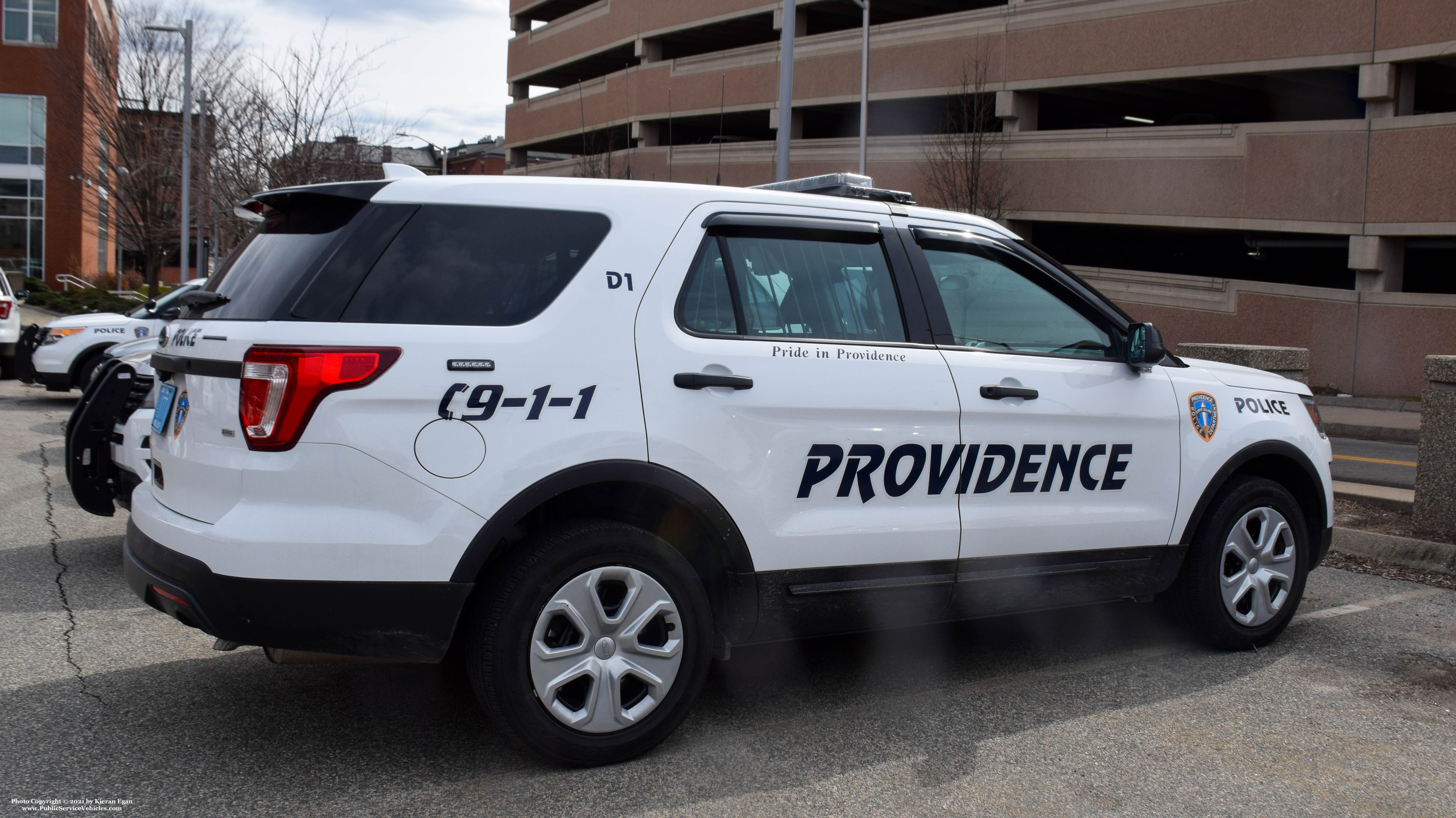 A photo  of Providence Police
            Cruiser 177, a 2017 Ford Police Interceptor Utility             taken by Kieran Egan