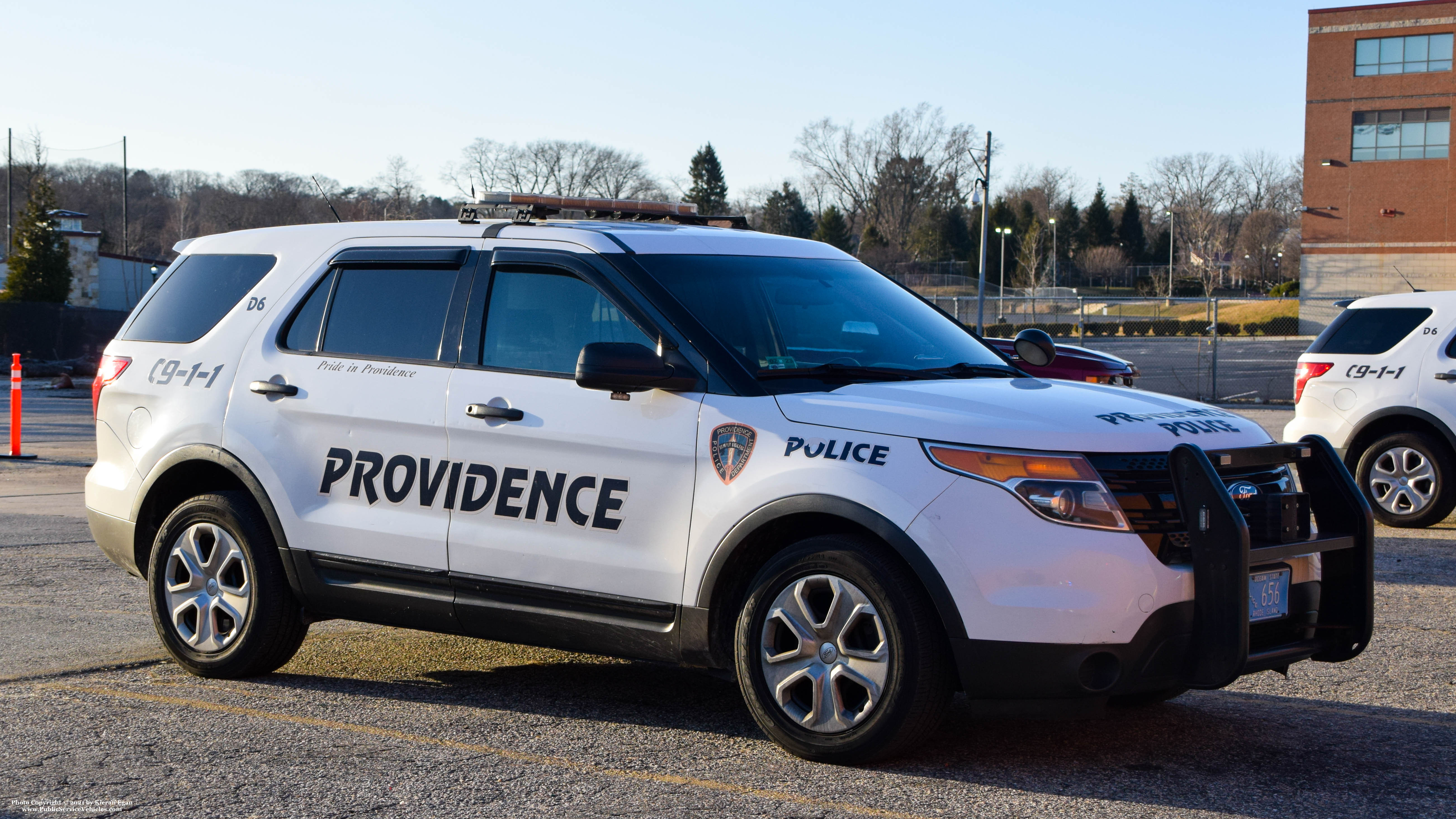 A photo  of Providence Police
            Cruiser 656, a 2015 Ford Police Interceptor Utility             taken by Kieran Egan