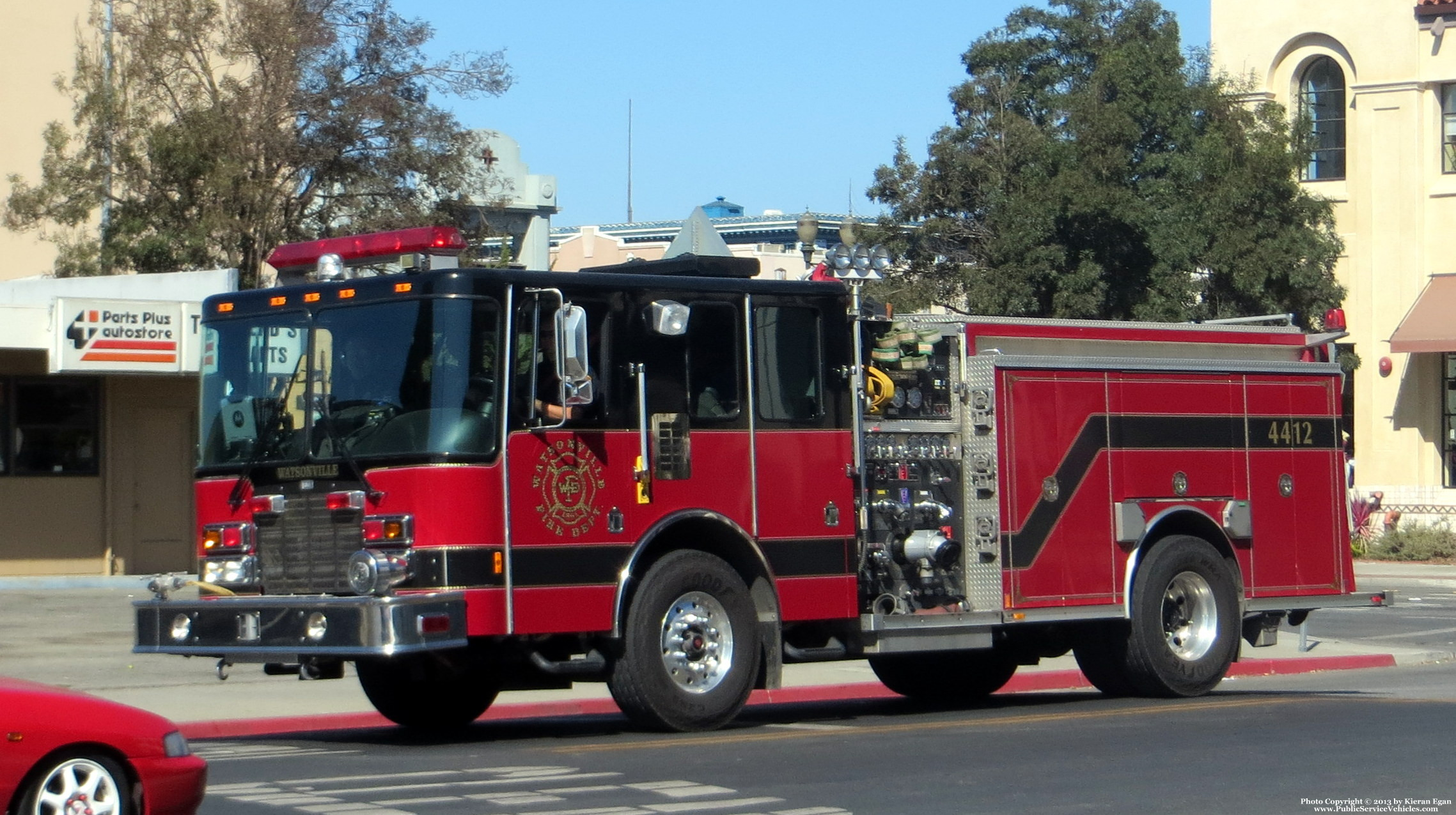 A photo  of Watsonville Fire
            Engine 4412, a 2006 HME Central States Penetrator             taken by Kieran Egan