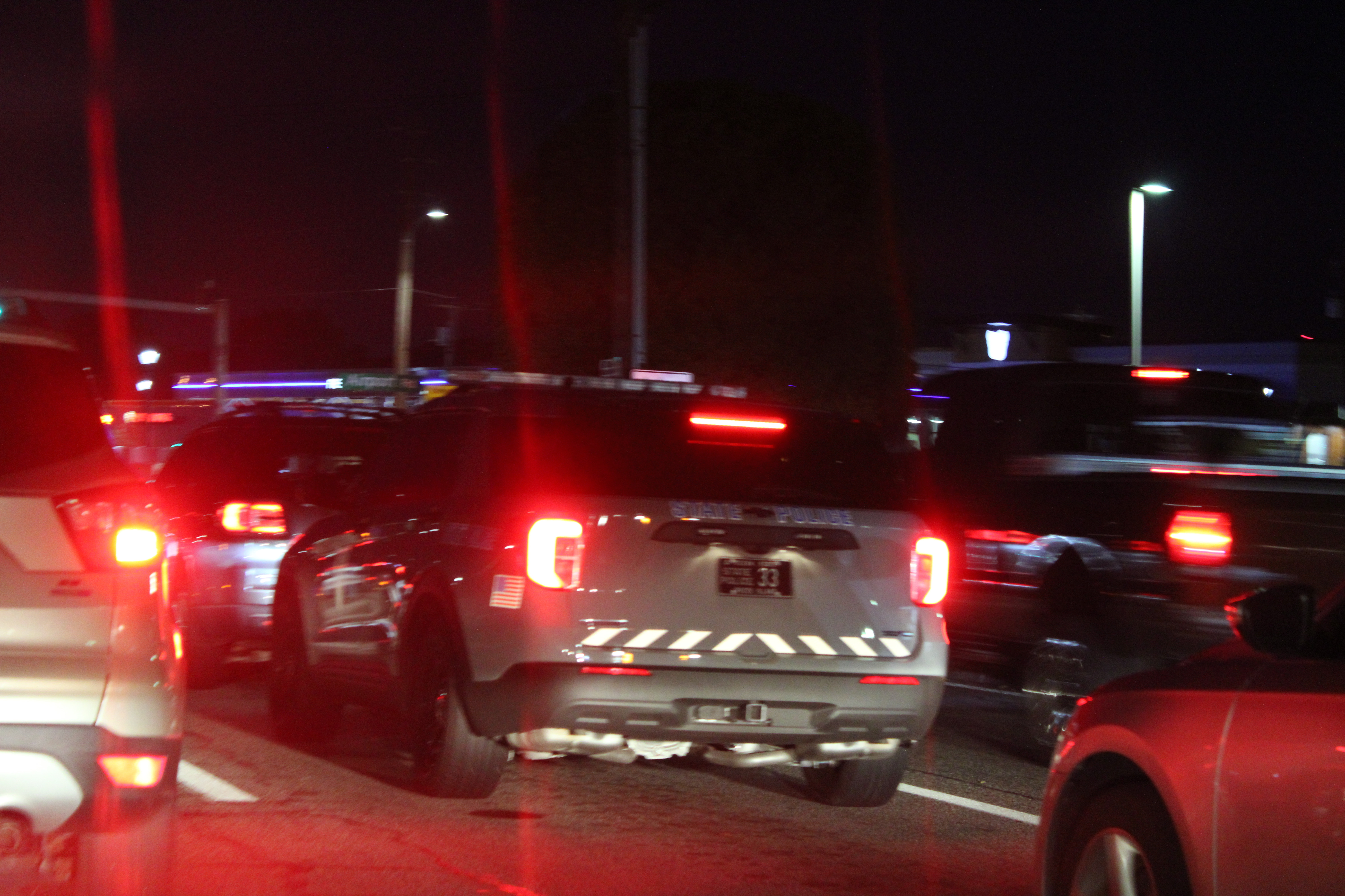 A photo  of Rhode Island State Police
            Cruiser 33, a 2022 Ford Police Interceptor Utility             taken by @riemergencyvehicles