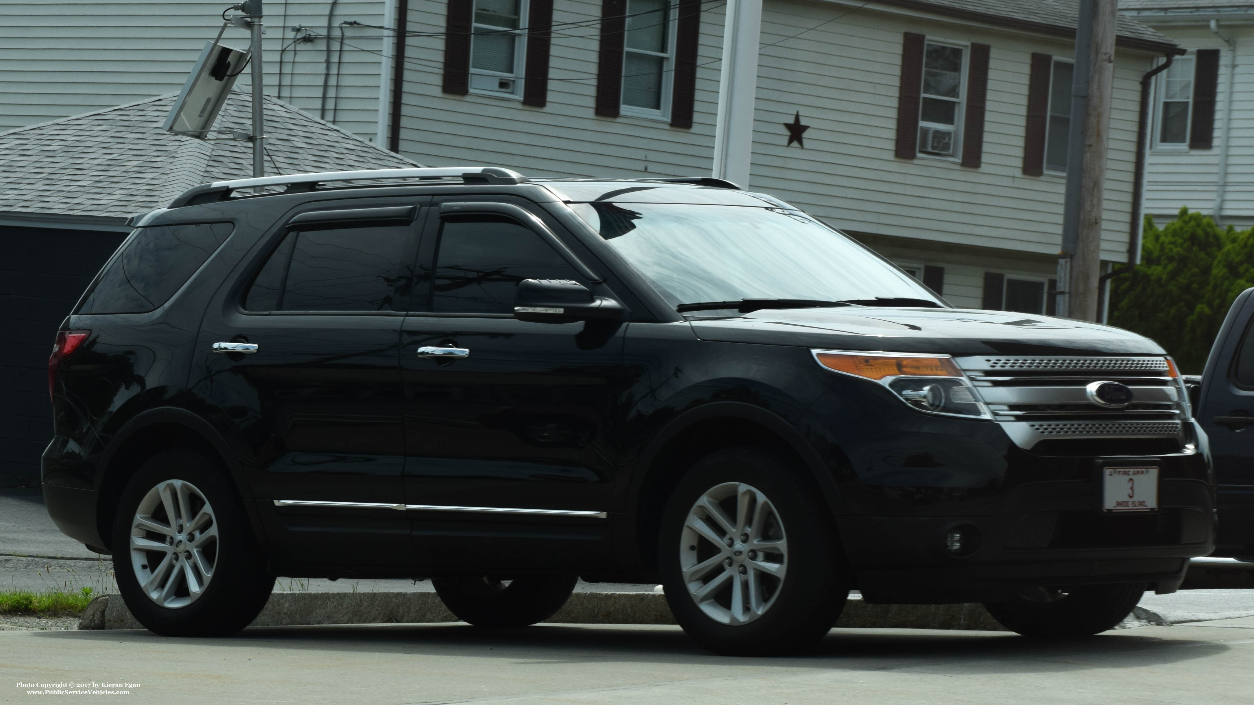 A photo  of East Providence Fire
            Car 1, a 2015 Ford Explorer             taken by Kieran Egan