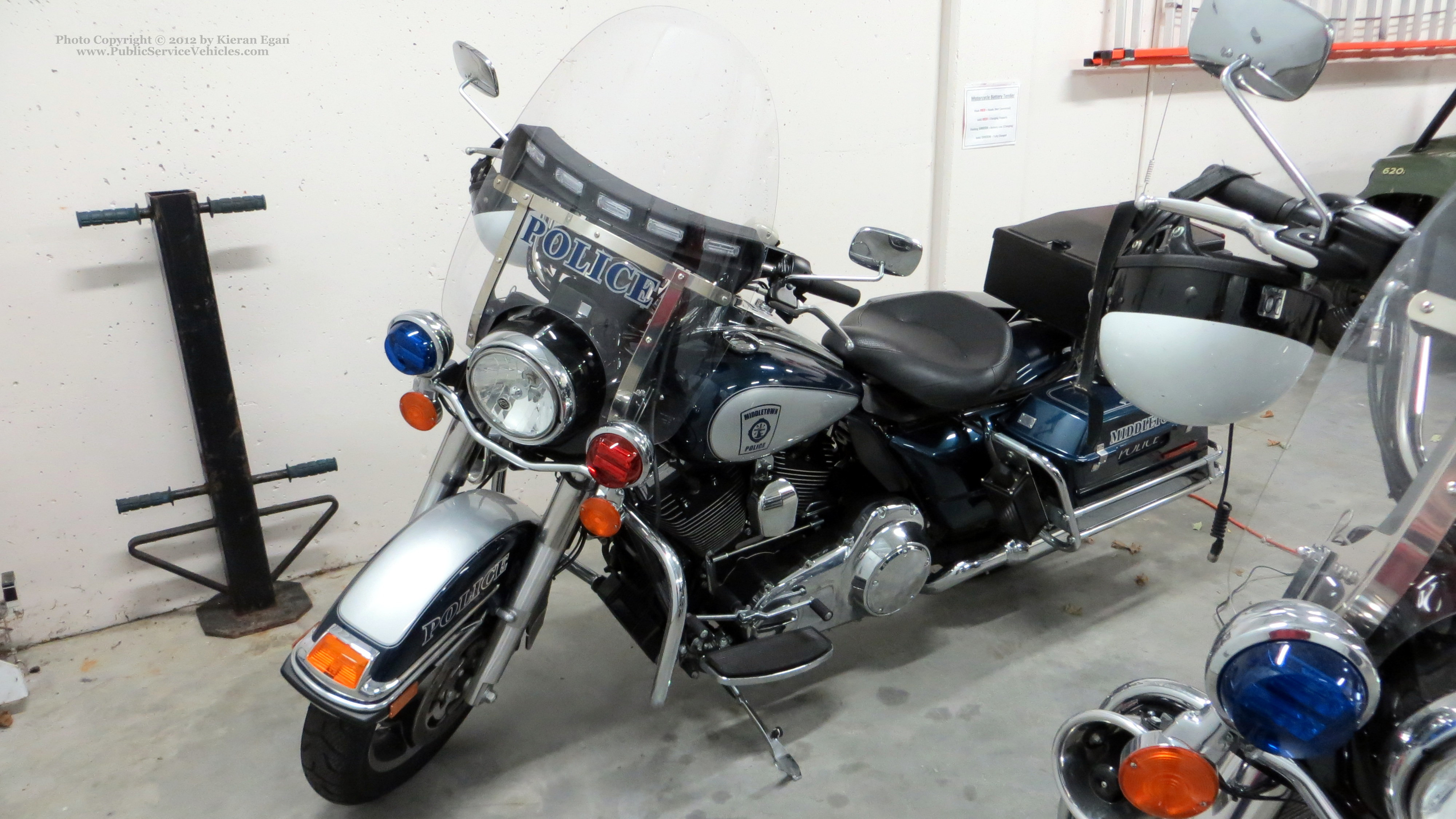 A photo  of Middletown Police
            Motorcycle 86, a 2005-2012 Harley Davidson Electra Glide             taken by Kieran Egan