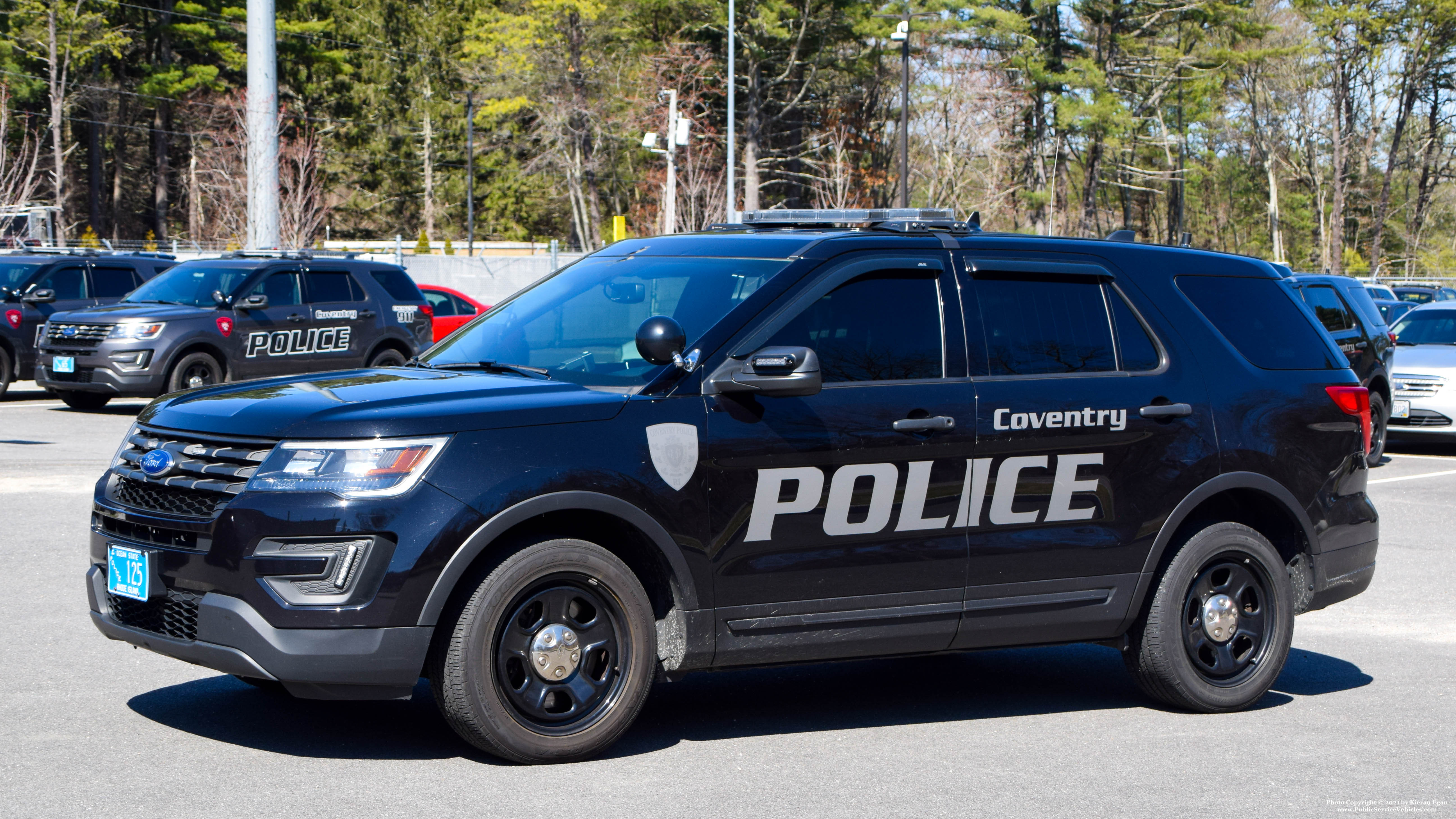 A photo  of Coventry Police
            Cruiser 125, a 2019 Ford Police Interceptor Utility             taken by Kieran Egan