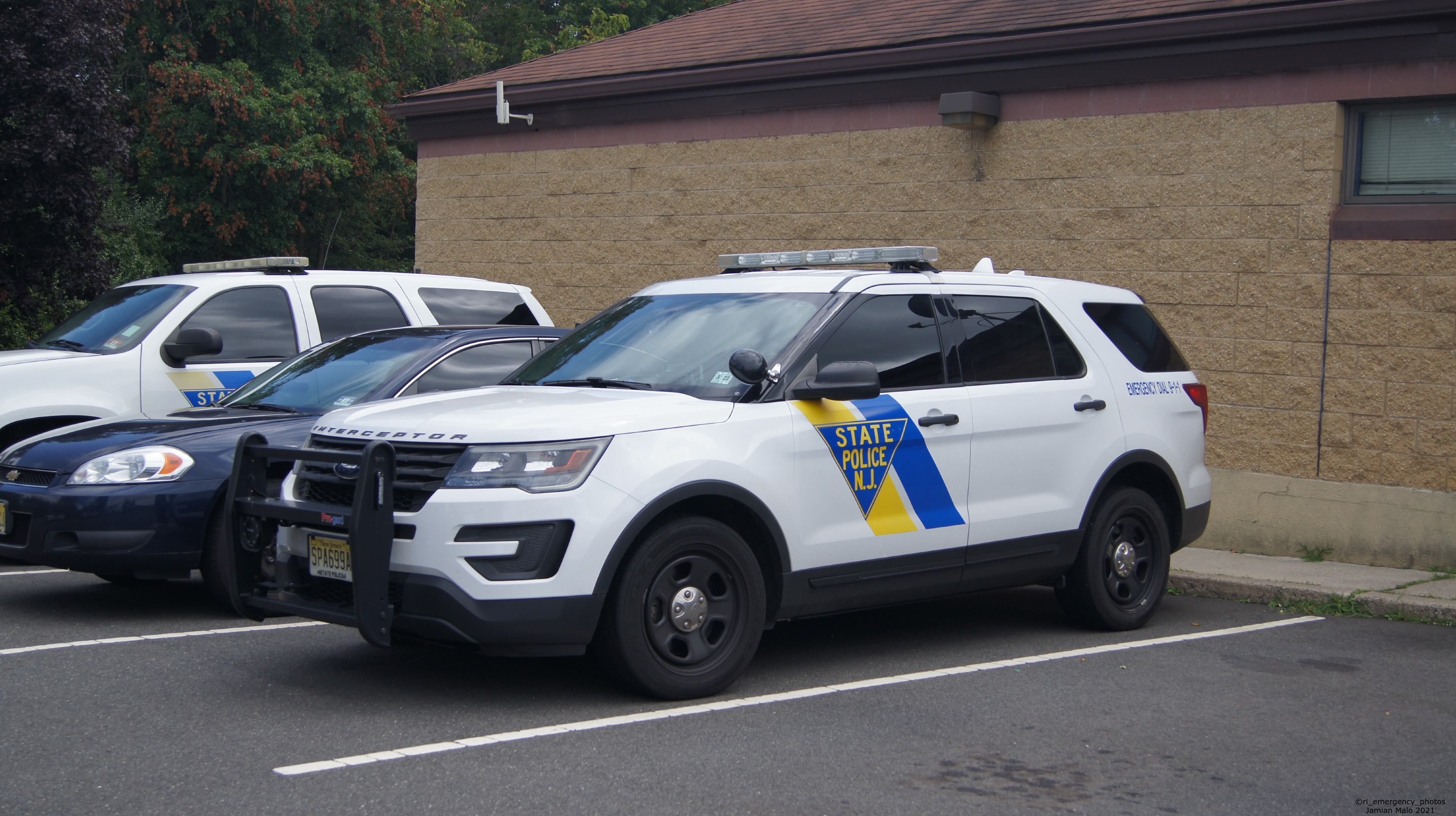 A photo  of New Jersey State Police
            Cruiser 699, a 2016-2019 Ford Police Interceptor Utility             taken by Jamian Malo