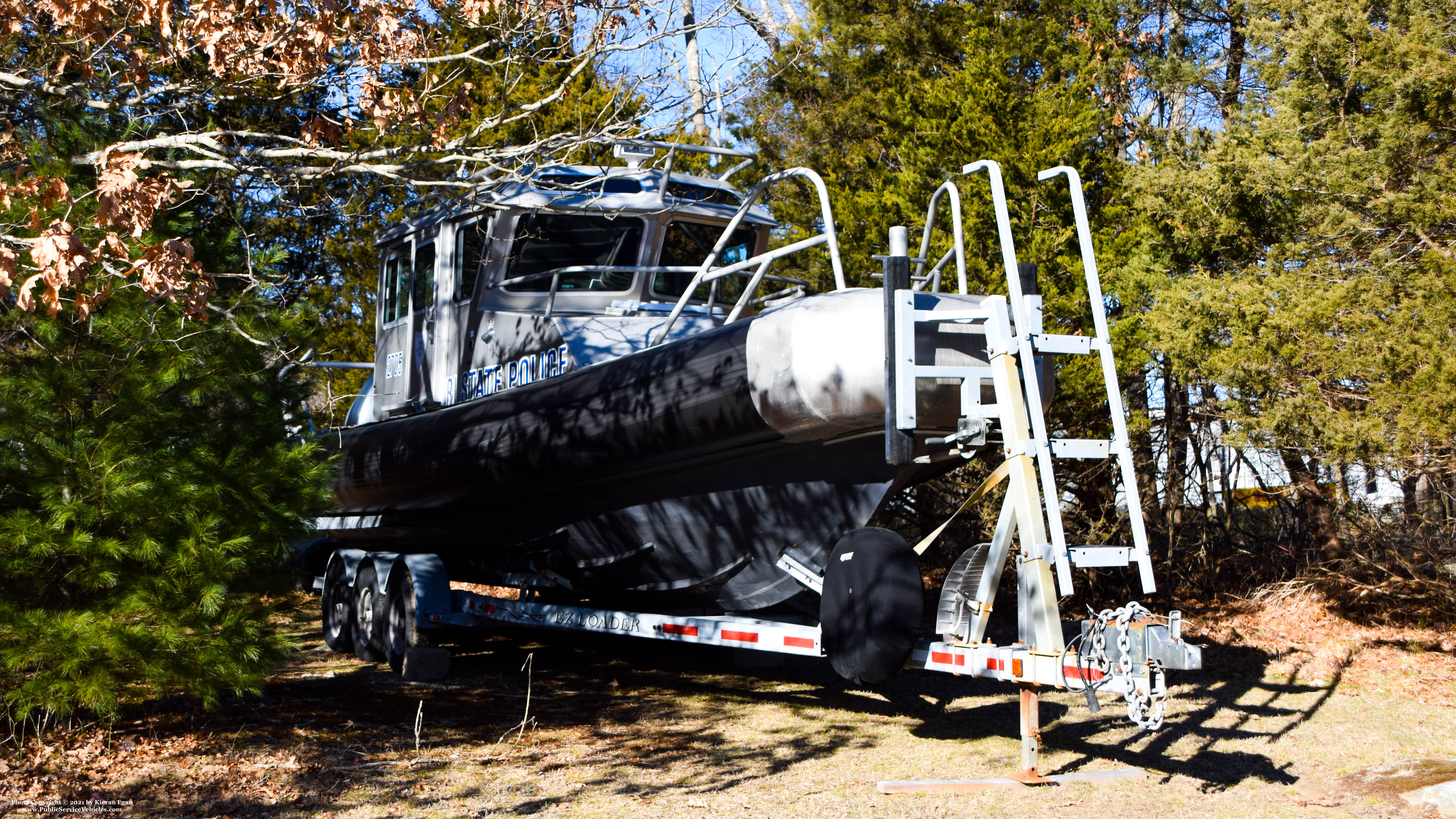 A photo  of Rhode Island State Police
            Marine 2705, a 2005 Marine Unit             taken by Kieran Egan