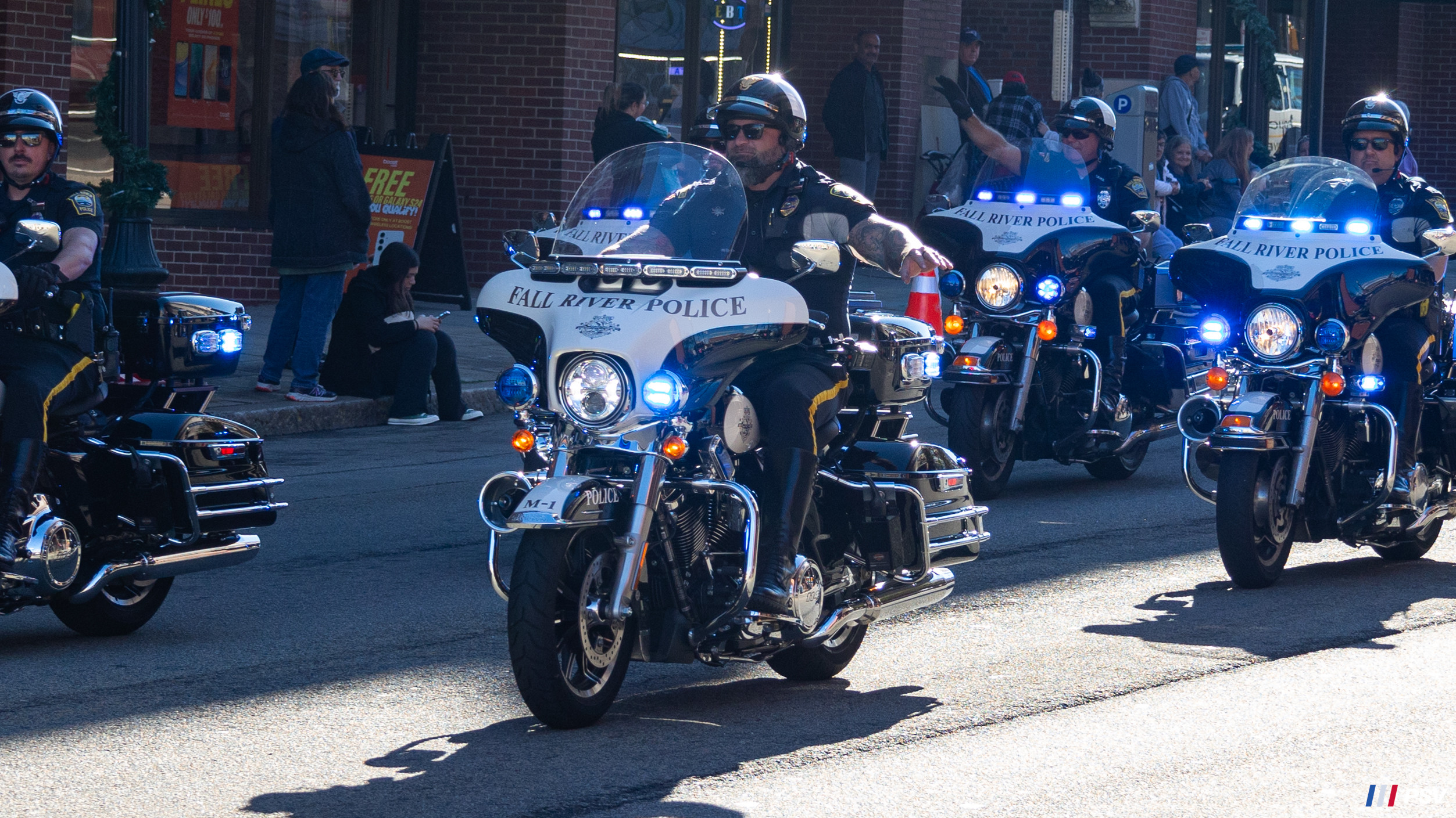 A photo  of Fall River Police
            Motorcycle 1, a 2024 Harley-Davidson Electra Glide Police             taken by Kieran Egan