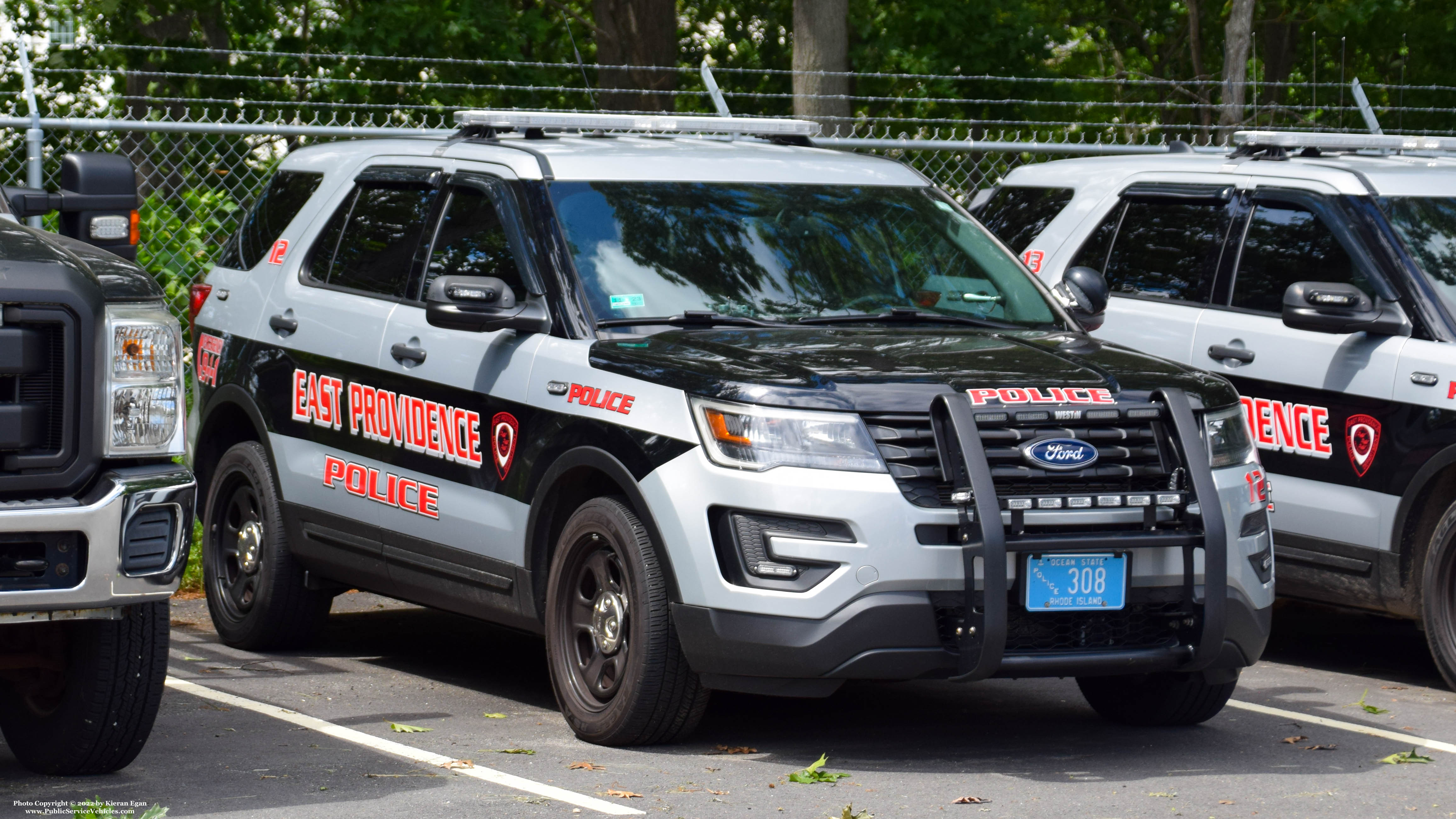 A photo  of East Providence Police
            Car 12, a 2019 Ford Police Interceptor Utility             taken by Kieran Egan
