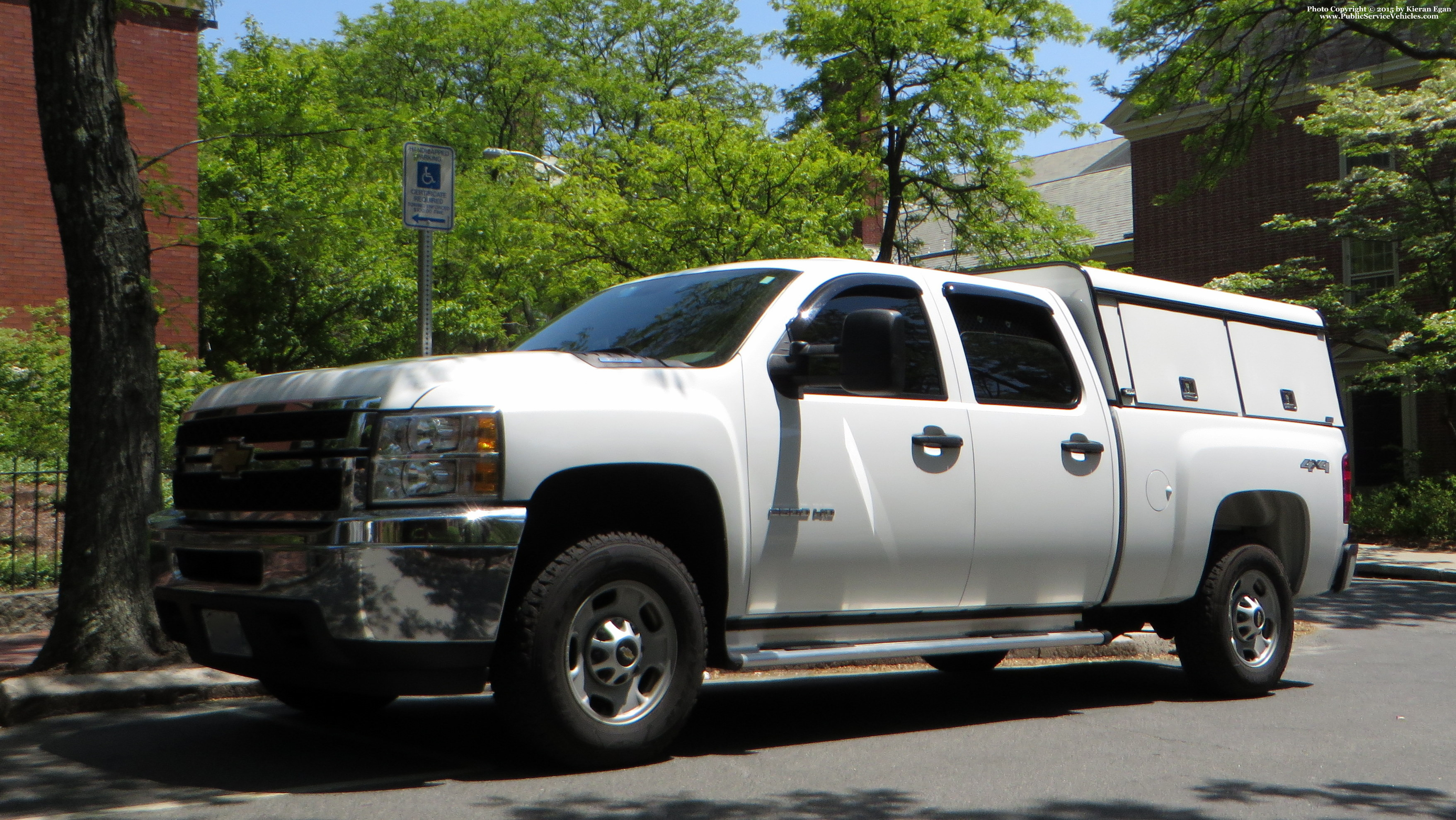 A photo  of Rhode Island Bomb Squad
            Truck 2042, a 2012 Chevrolet Silverado 2500HD             taken by Kieran Egan