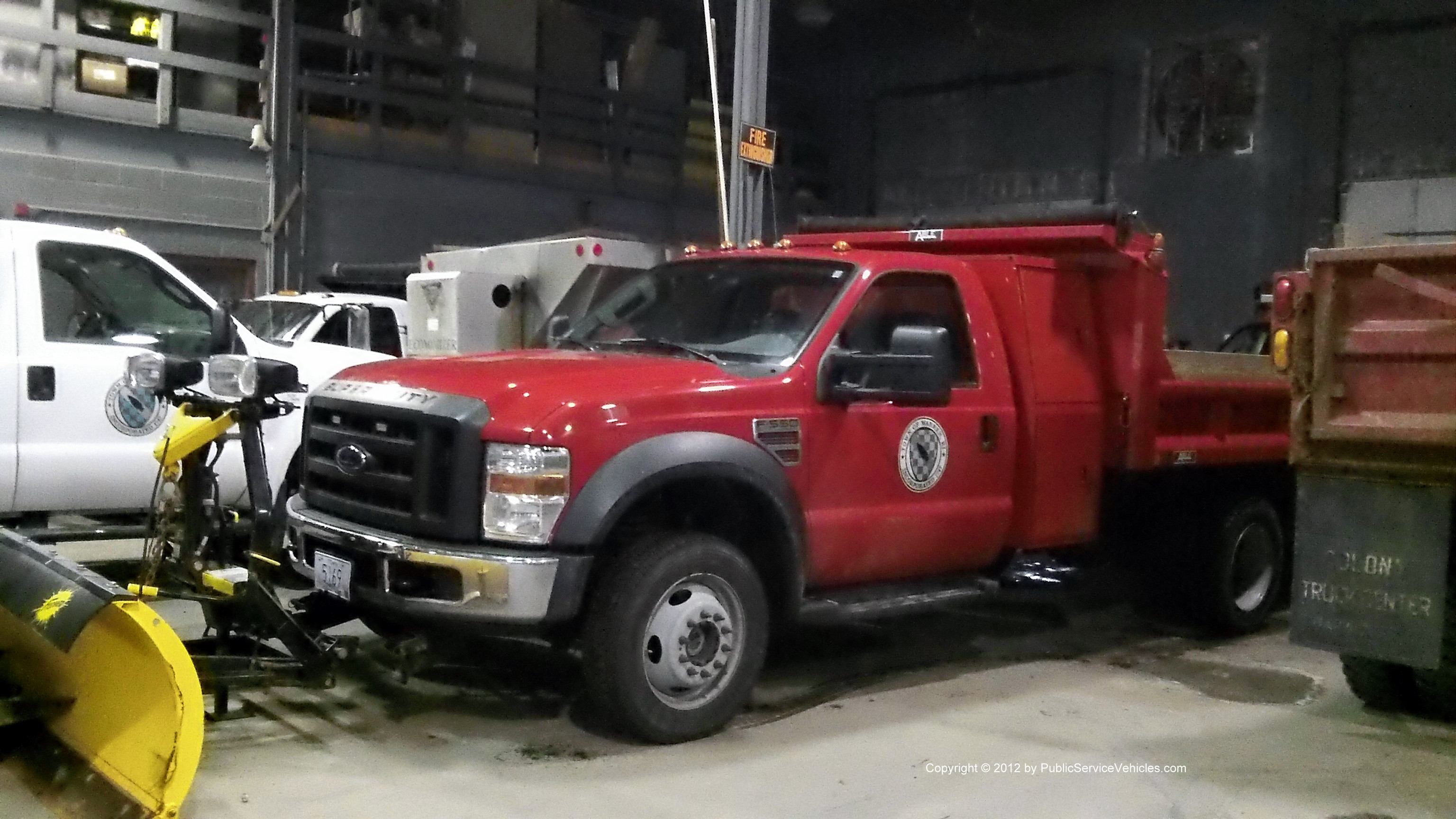 A photo  of Warren Public Works
            Truck 5169, a 2008 Ford F-550             taken by Kieran Egan