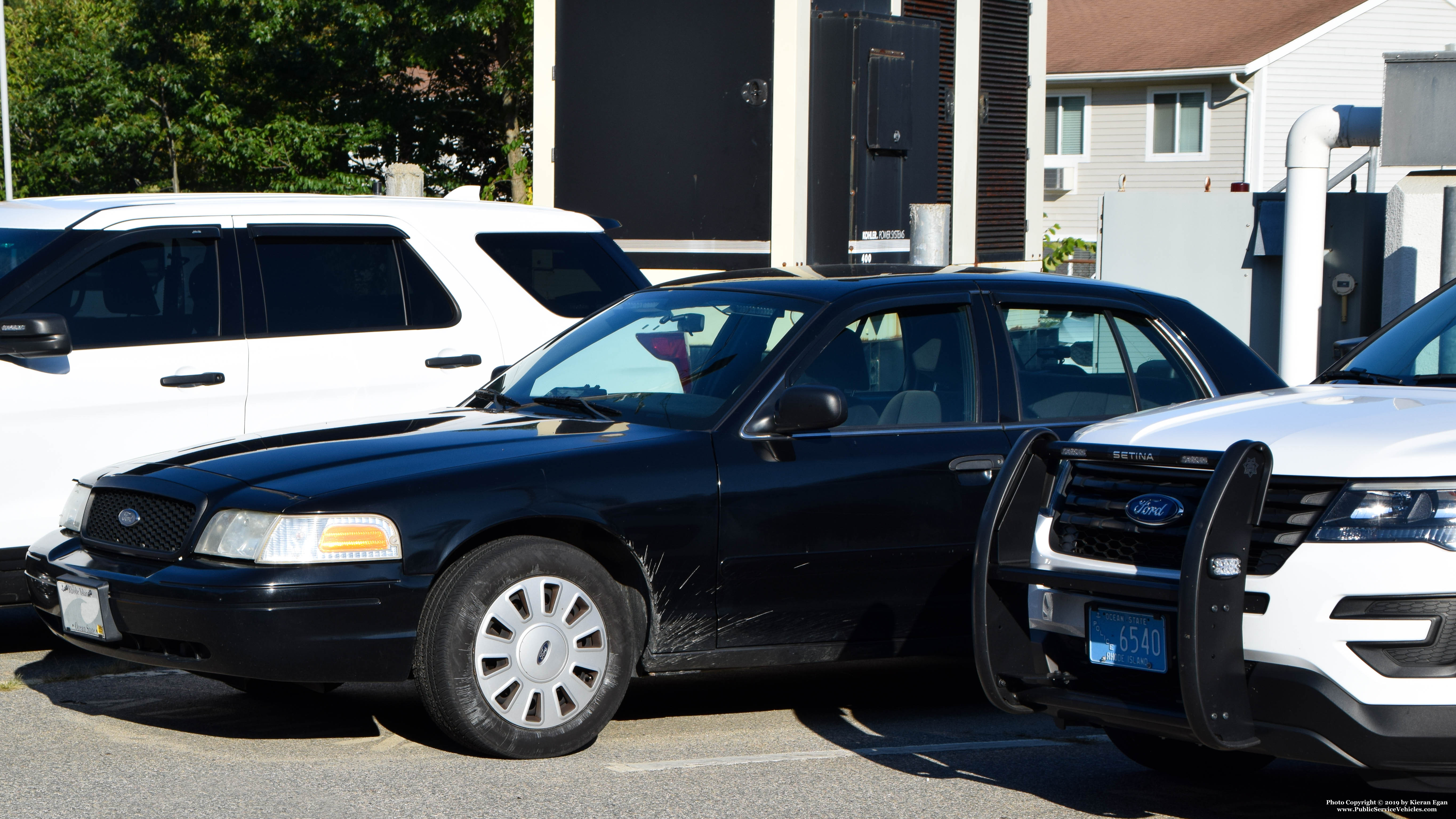 A photo  of North Kingstown Police
            Unmarked Unit, a 2006-2008 Ford Crown Victoria Police Interceptor             taken by Kieran Egan