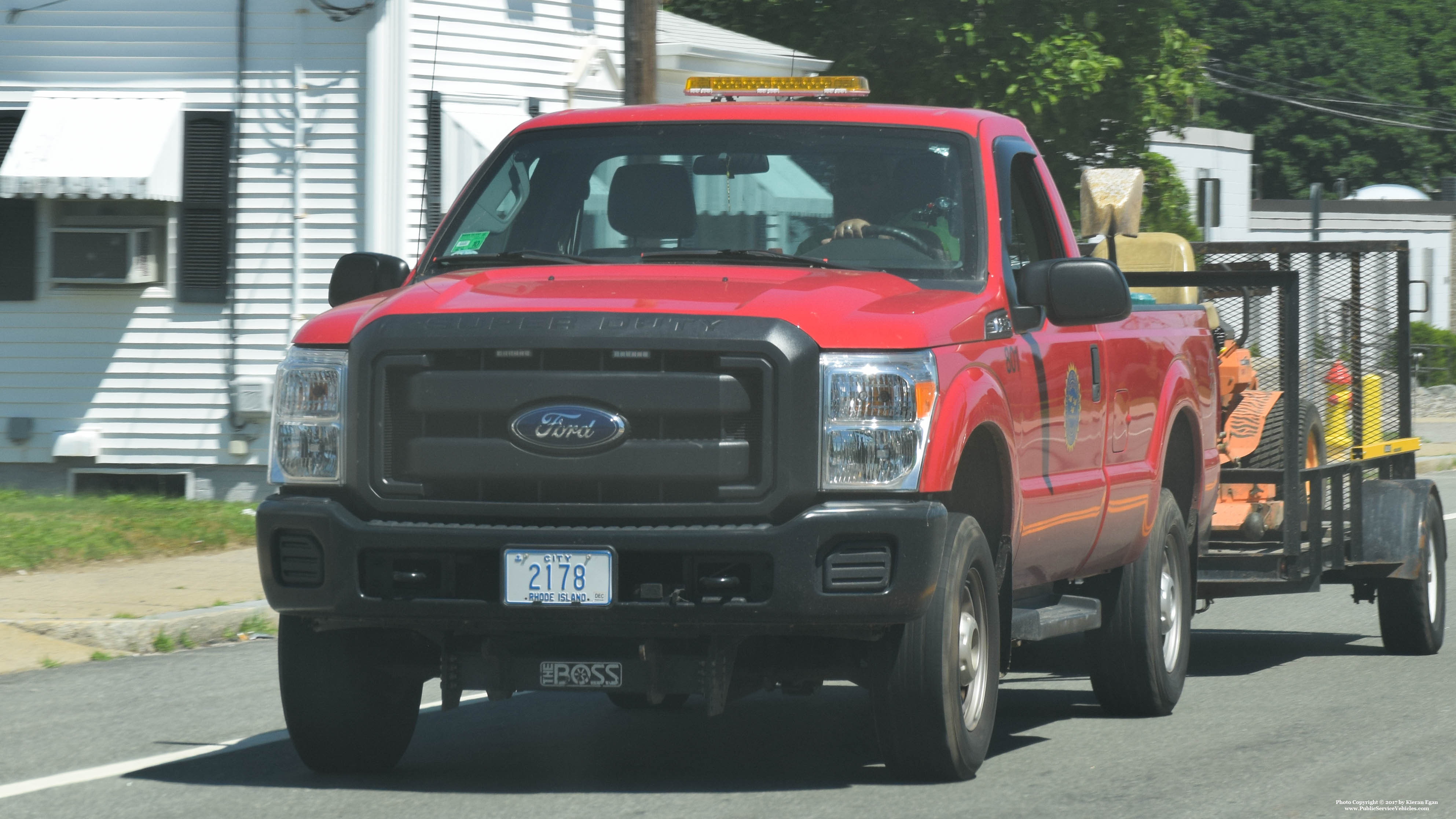 A photo  of East Providence Parks & Recreation Division
            Truck 2178, a 2011-2016 Ford F-250             taken by Kieran Egan