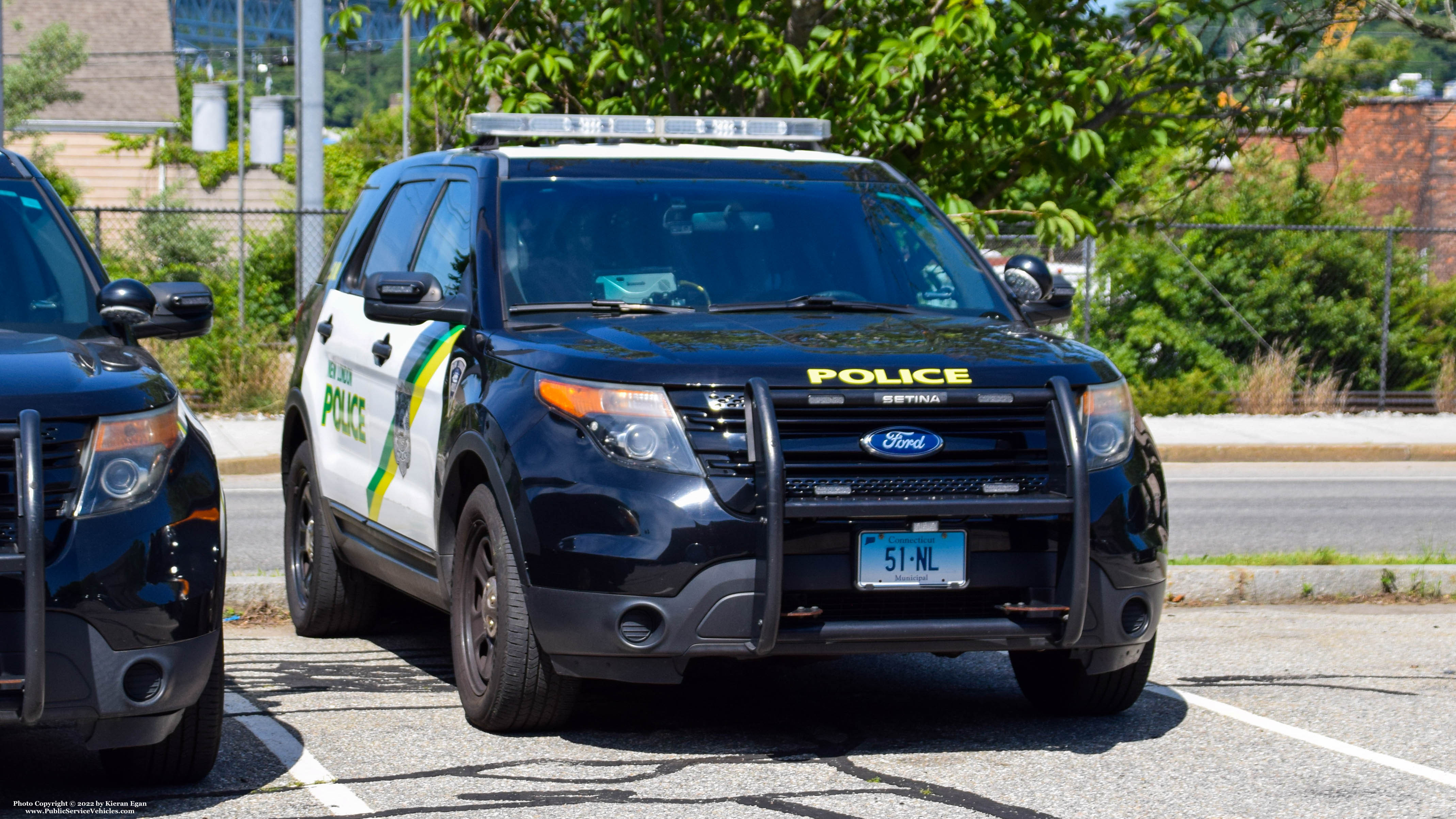 A photo  of New London Police
            Car 51, a 2013-2015 Ford Police Interceptor Utility             taken by Kieran Egan