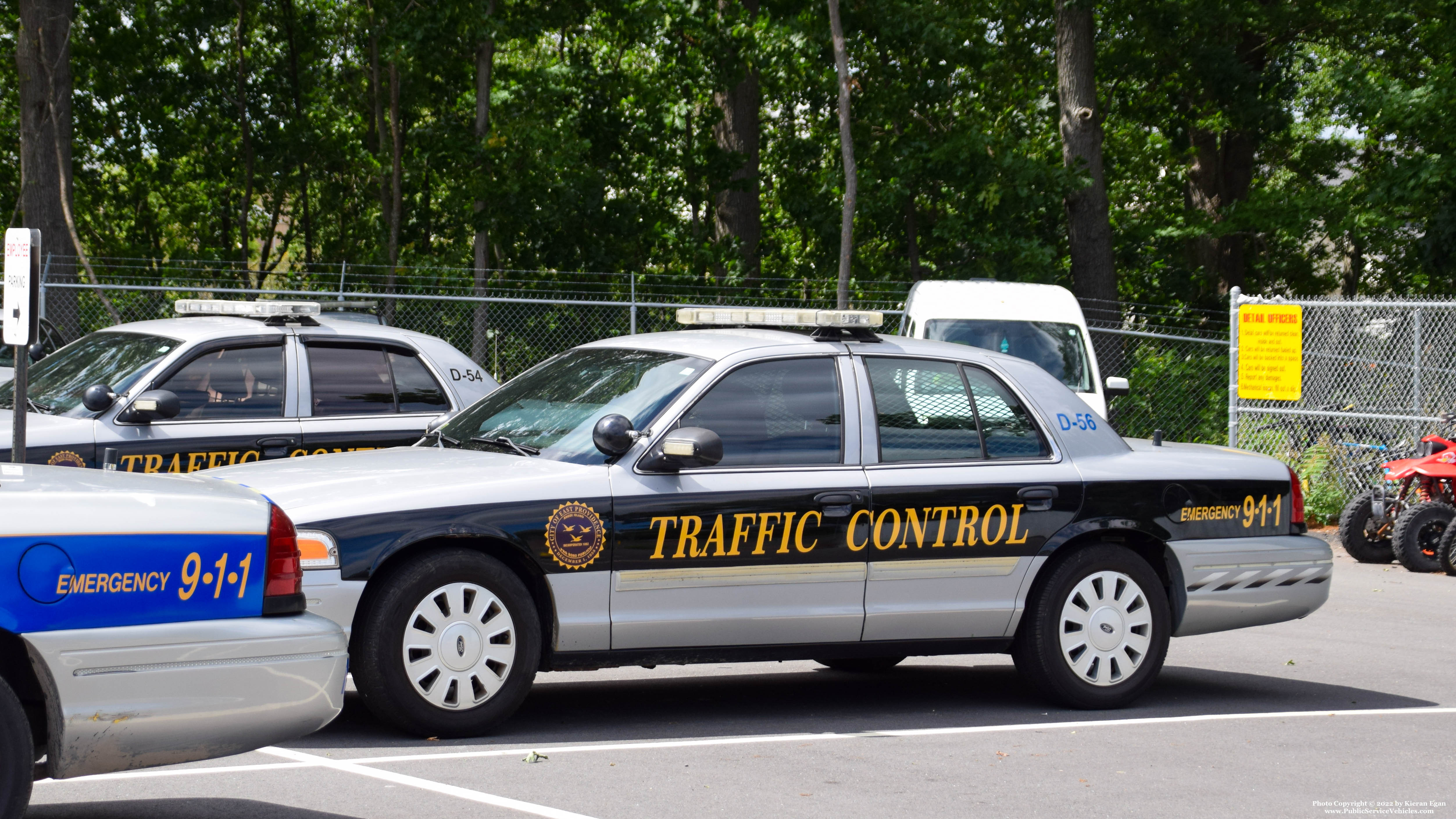 A photo  of East Providence Police
            Car 56, a 2011 Ford Crown Victoria Police Interceptor             taken by Kieran Egan