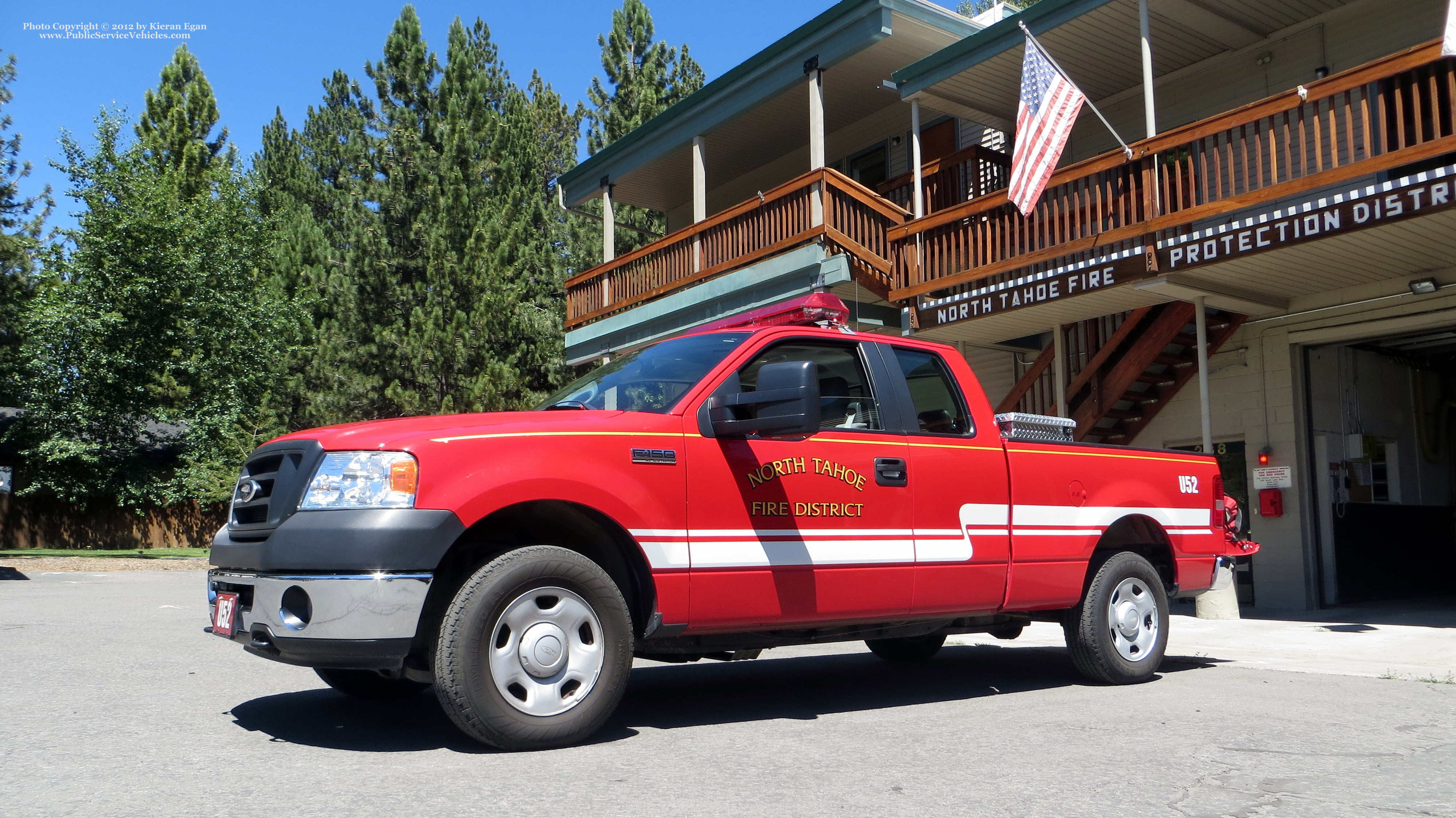 A photo  of North Tahoe Fire District
            Utility 52, a 2004-2008 Ford F-150 Super Cab             taken by Kieran Egan