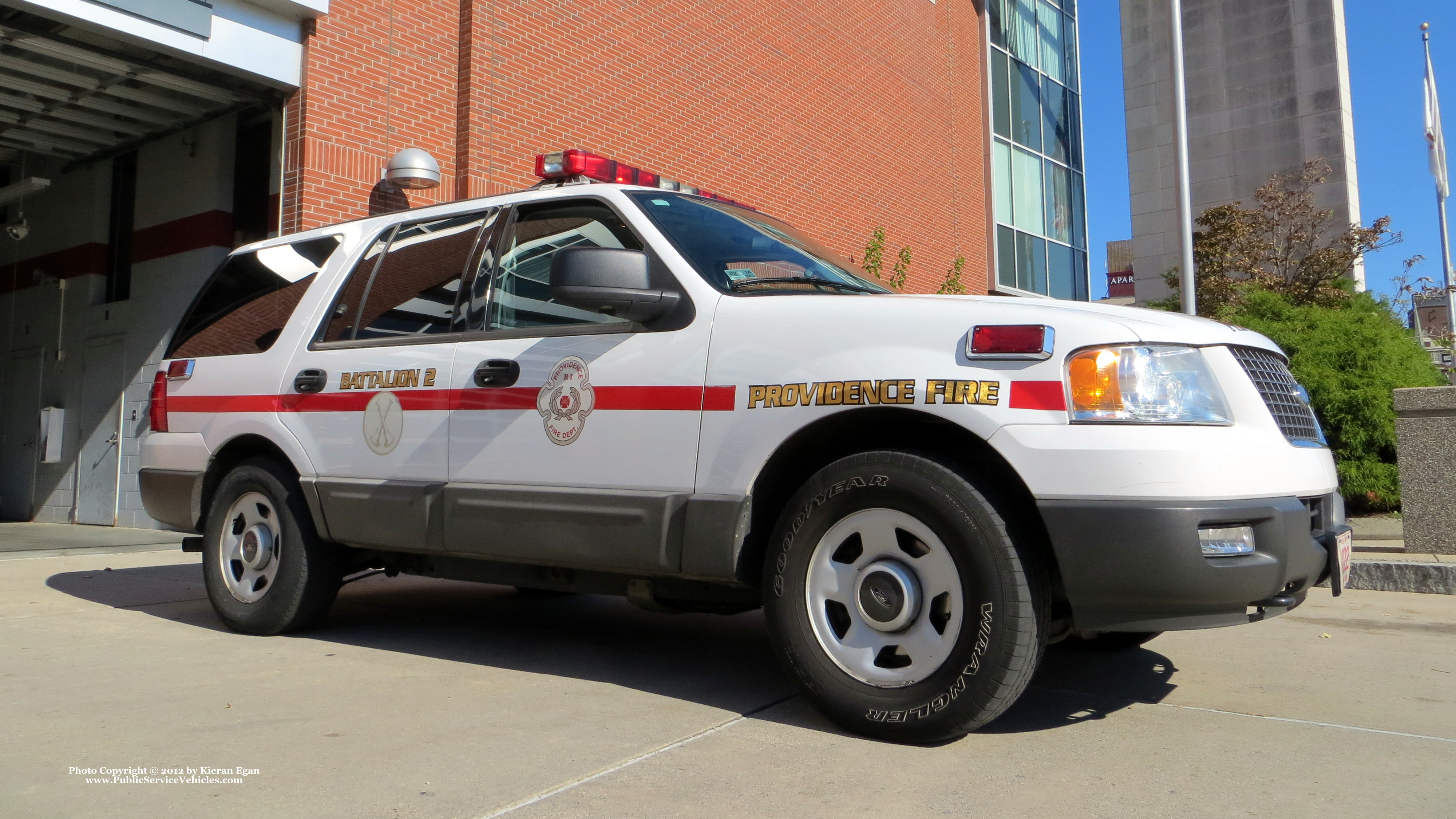 A photo  of Providence Fire
            Battalion 2, a 2003-2006 Ford Expedition             taken by Kieran Egan