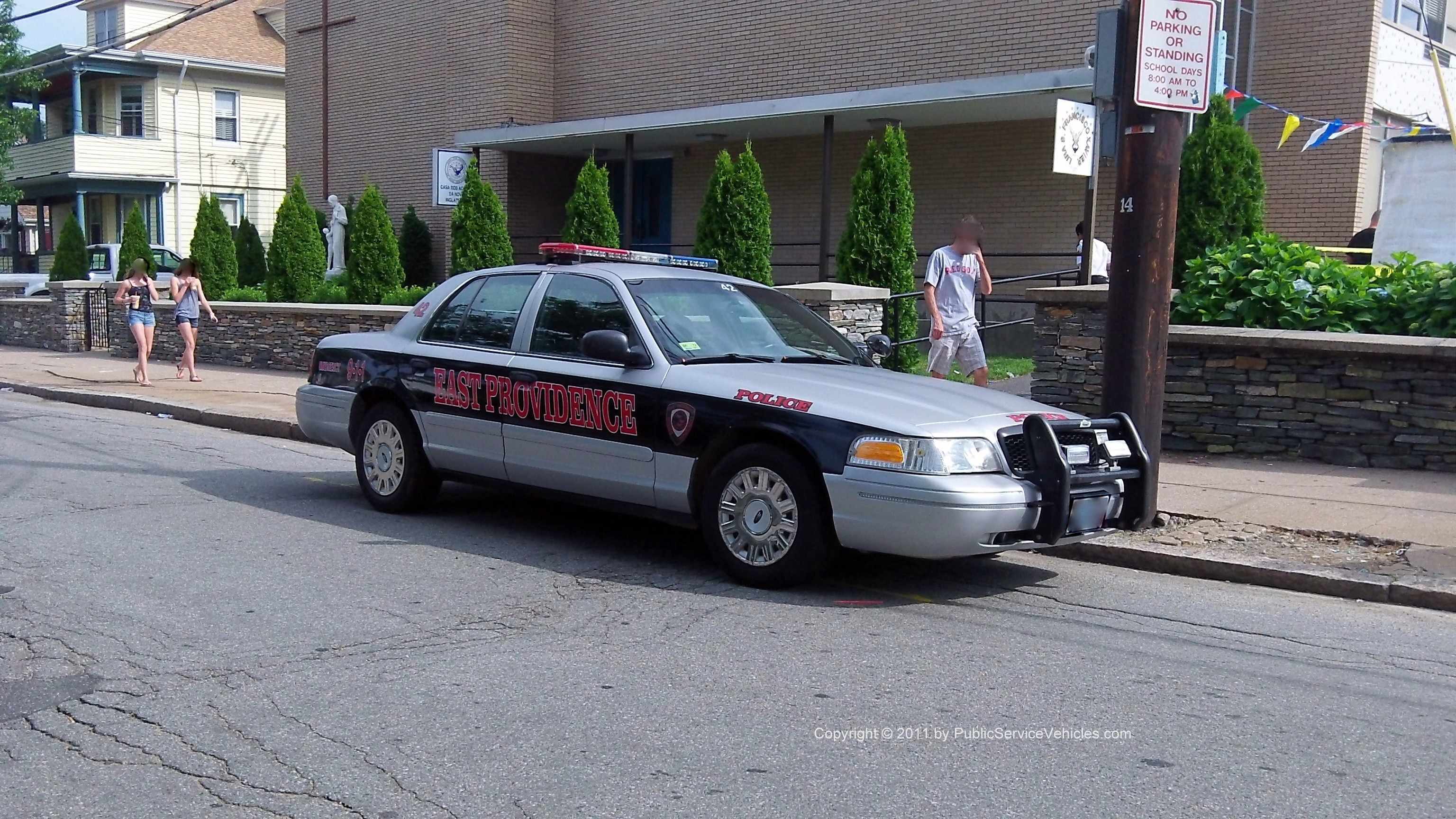 A photo  of East Providence Police
            Car 42, a 2003 Ford Crown Victoria Police Interceptor             taken by Kieran Egan