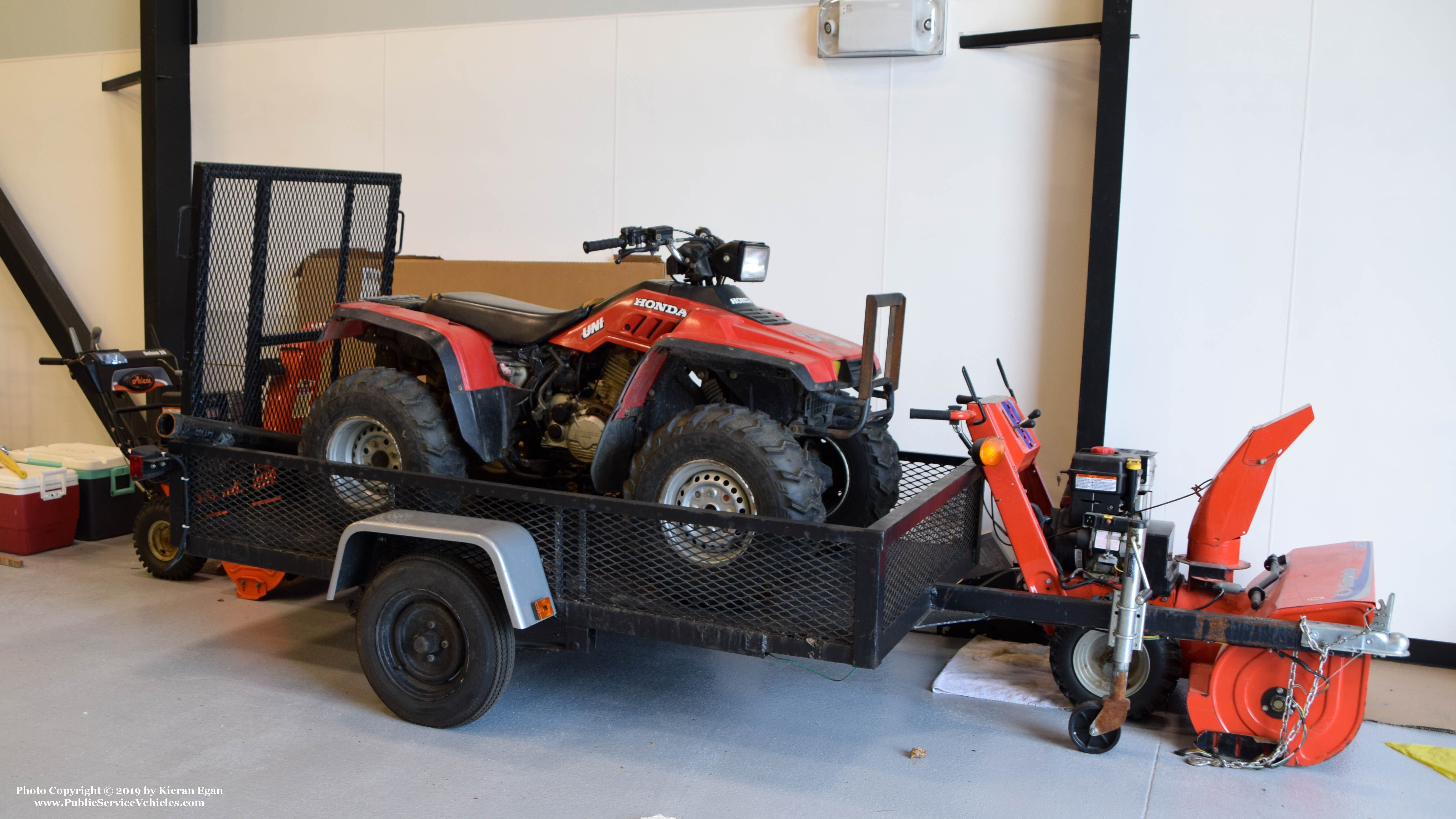 A photo  of Norfolk Police
            ATV Trailer, a 1989 Trailer             taken by Kieran Egan