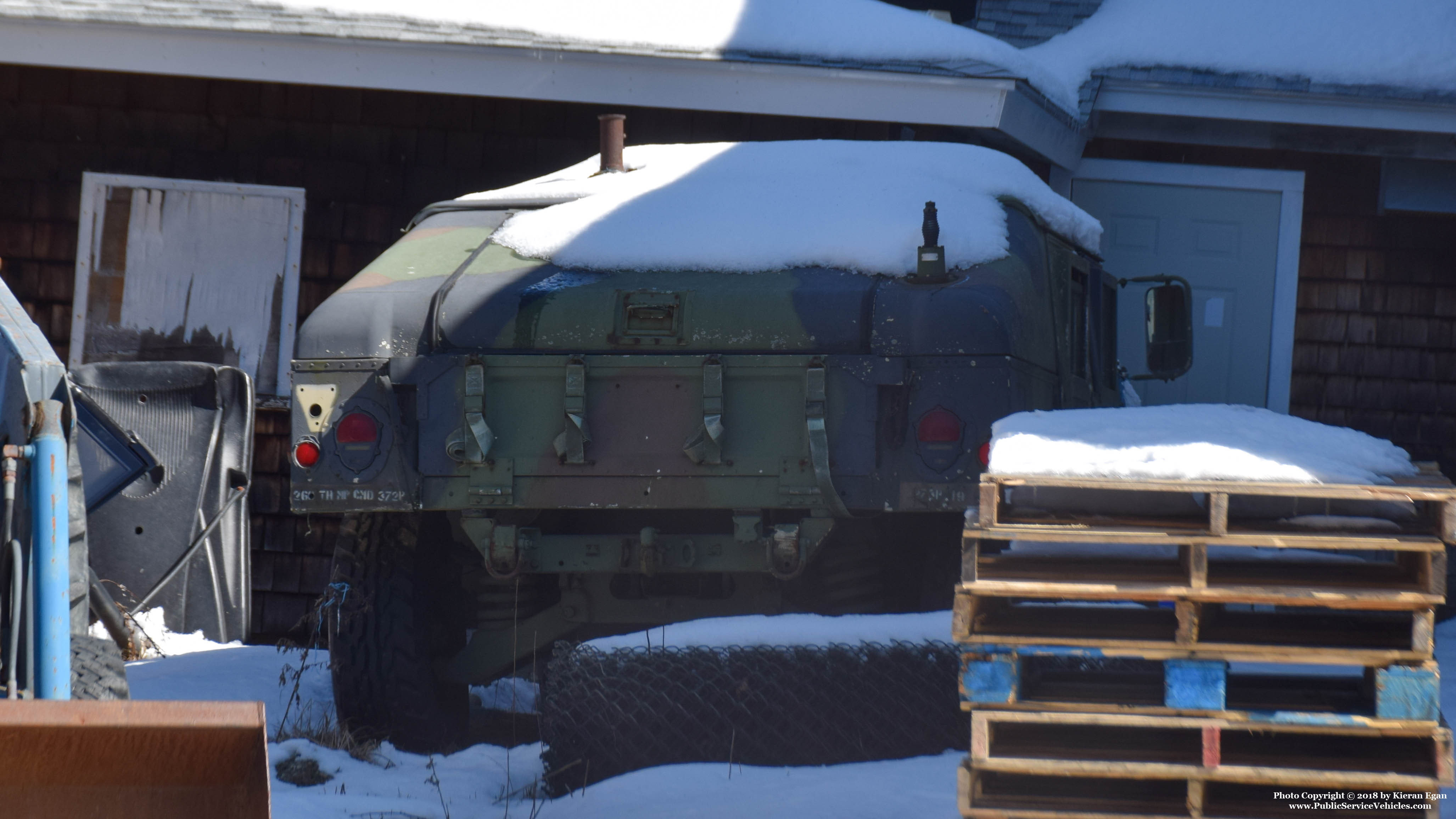 A photo  of Foster Police
            Humvee, a 1990-2000 AM General Humvee             taken by Kieran Egan