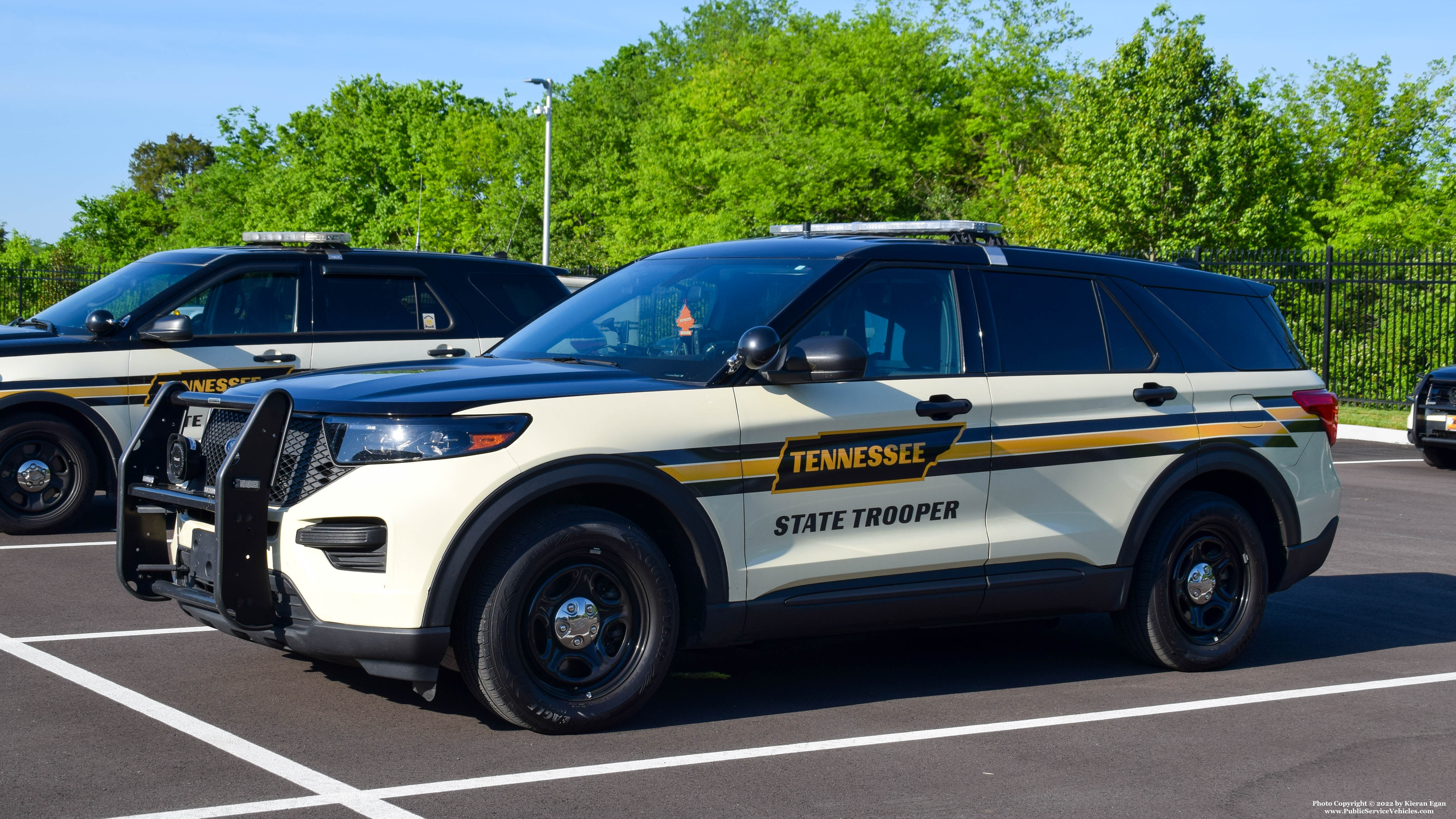 A photo  of Tennessee Highway Patrol
            Cruiser 1137, a 2020-2022 Ford Police Interceptor Utility             taken by Kieran Egan