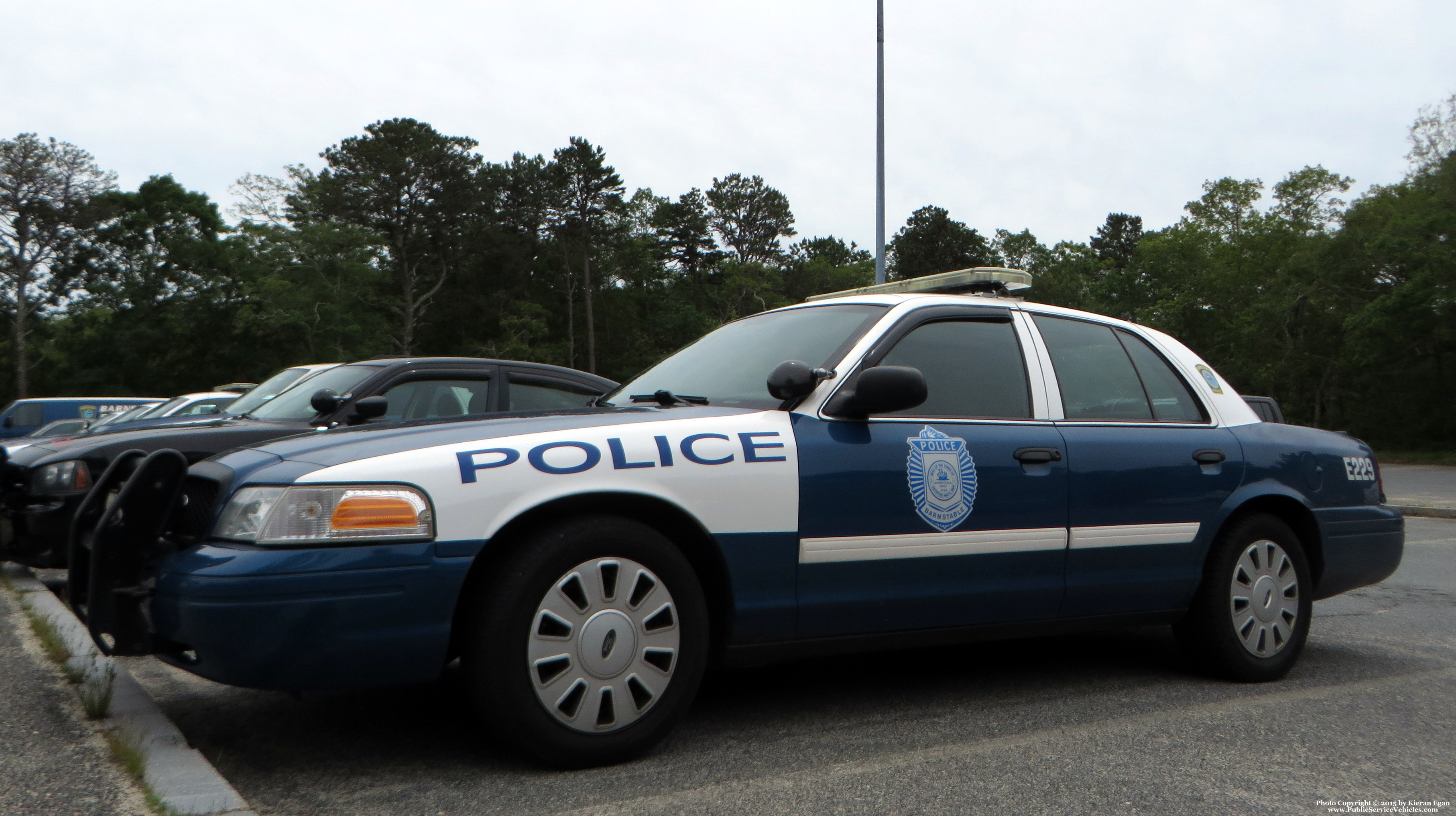 A photo  of Barnstable Police
            E-229, a 2009-2011 Ford Crown Victoria Police Interceptor             taken by Kieran Egan