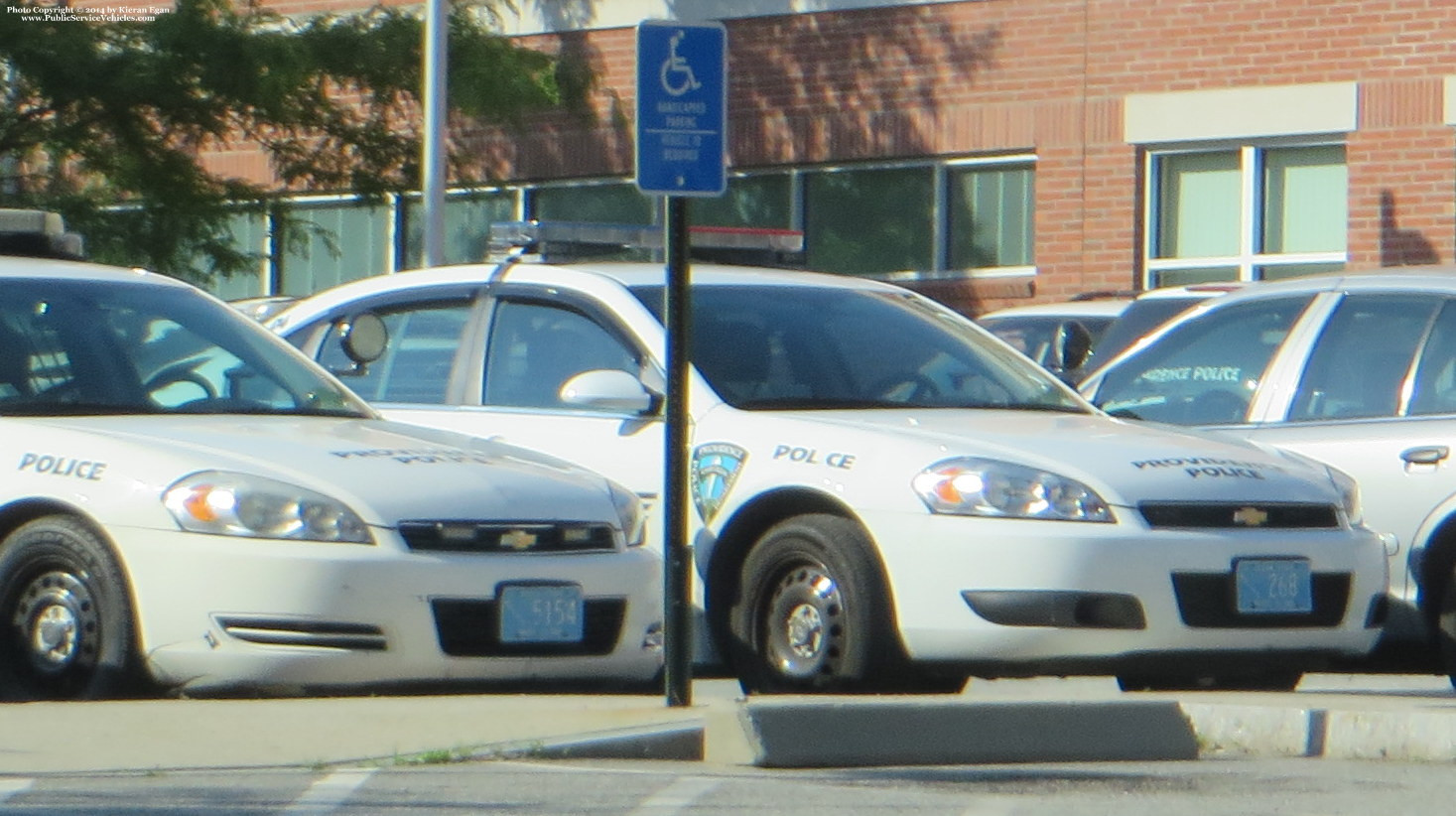 A photo  of Providence Police
            Cruiser 268, a 2006-2013 Chevrolet Impala             taken by Kieran Egan