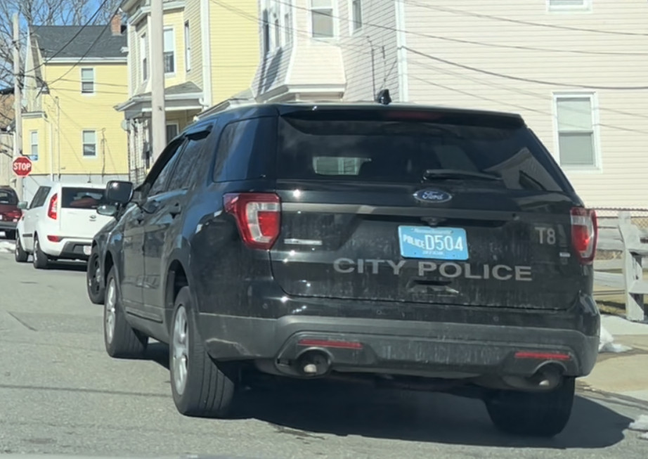 A photo  of Fall River Police
            T-8, a 2017 Ford Police Interceptor Utility             taken by @riemergencyvehicles