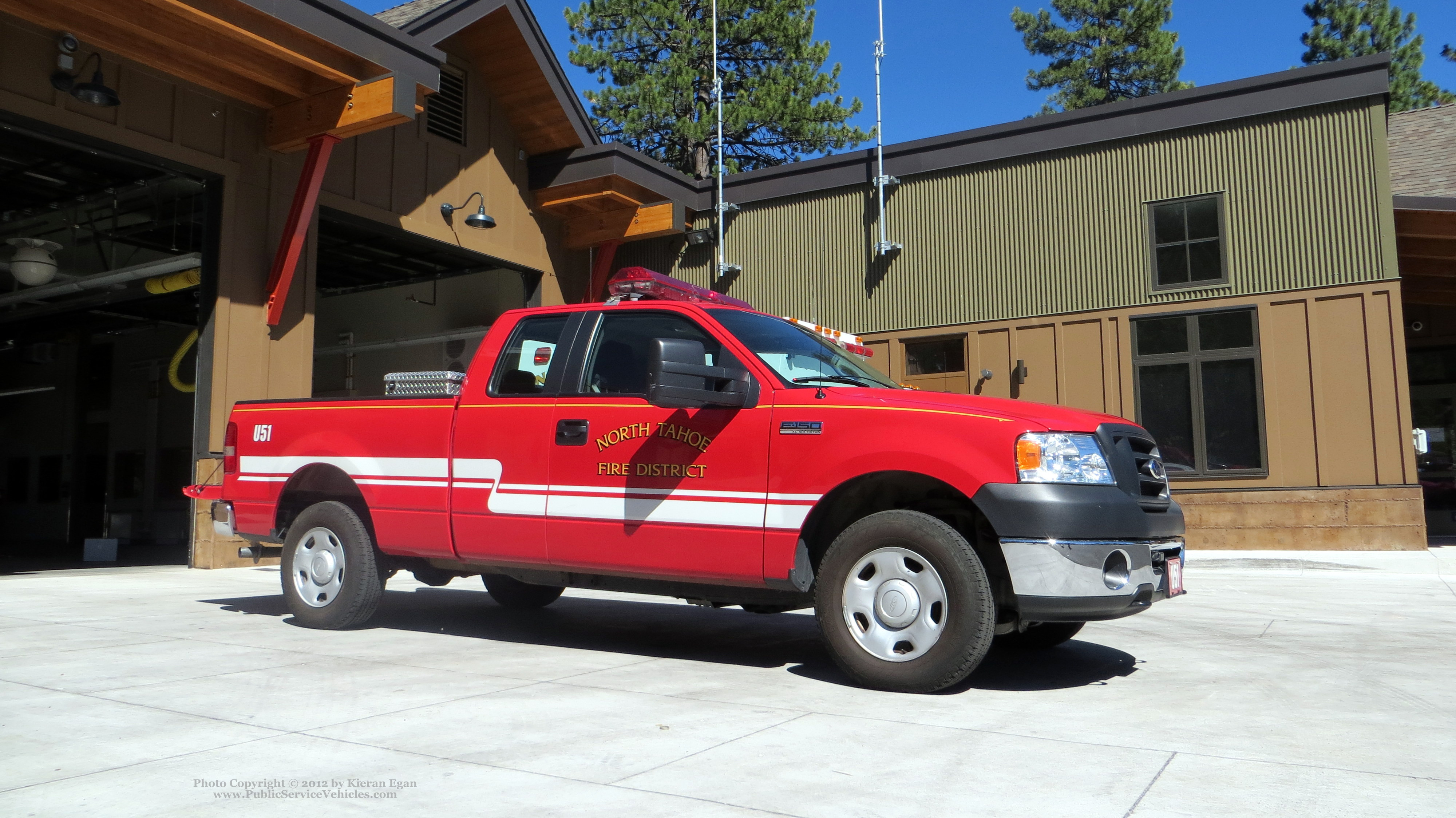 A photo  of North Tahoe Fire District
            Utility 51, a 2004-2008 Ford F-150 Super Cab             taken by Kieran Egan