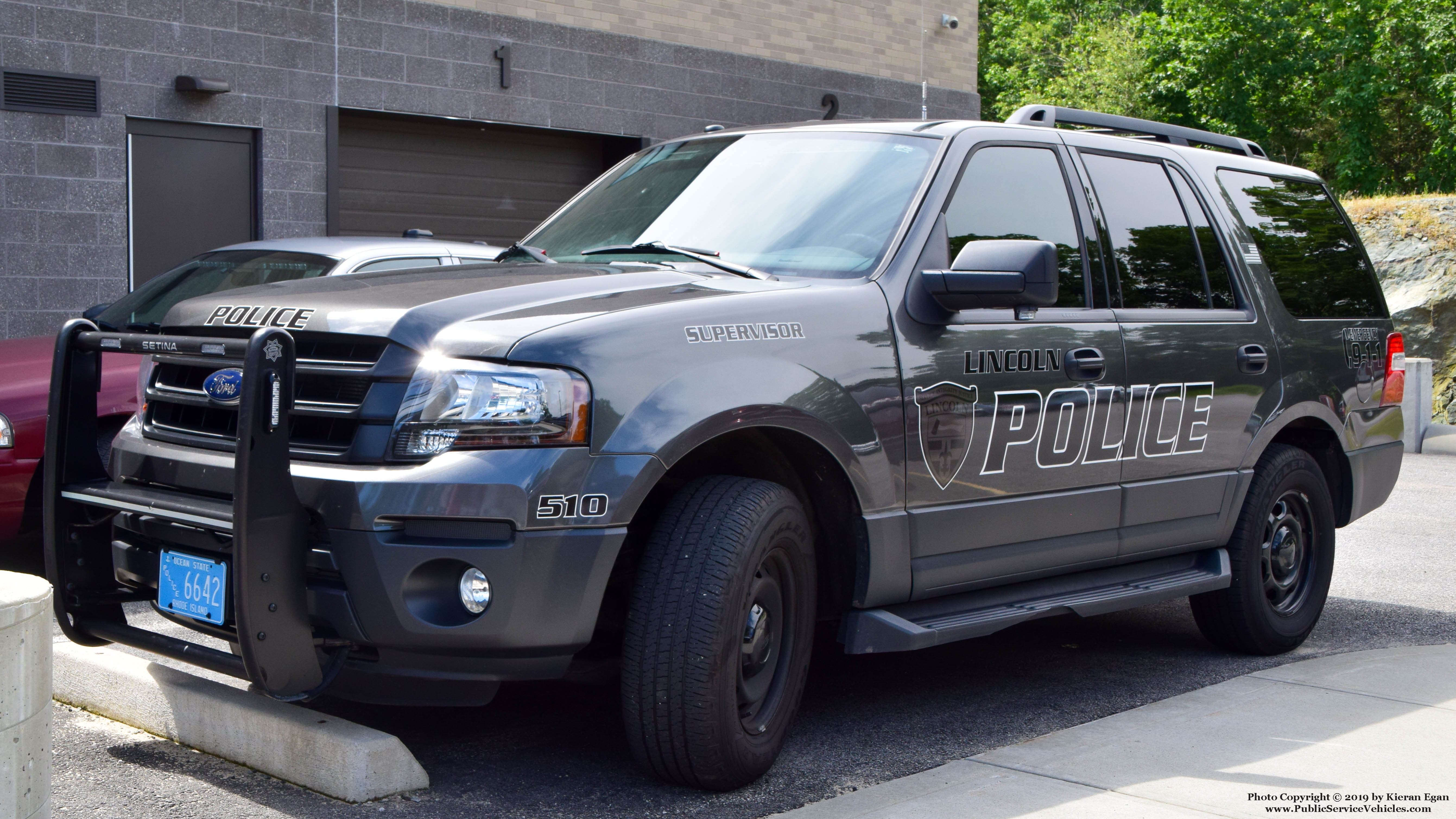 A photo  of Lincoln Police
            Cruiser 510, a 2016 Ford Expedition             taken by Kieran Egan
