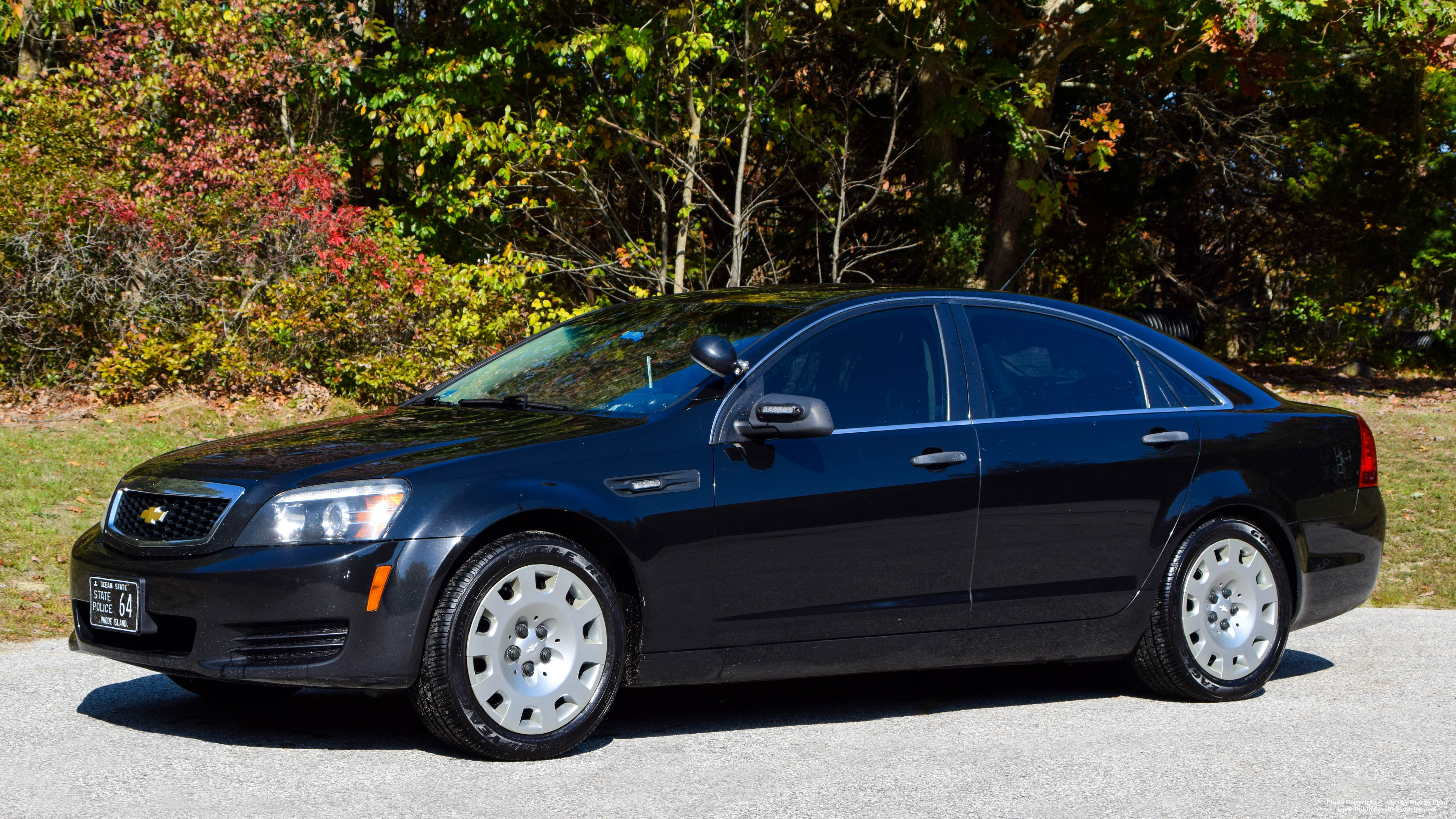 A photo  of Rhode Island State Police
            Cruiser 64, a 2013 Chevrolet Caprice             taken by Kieran Egan