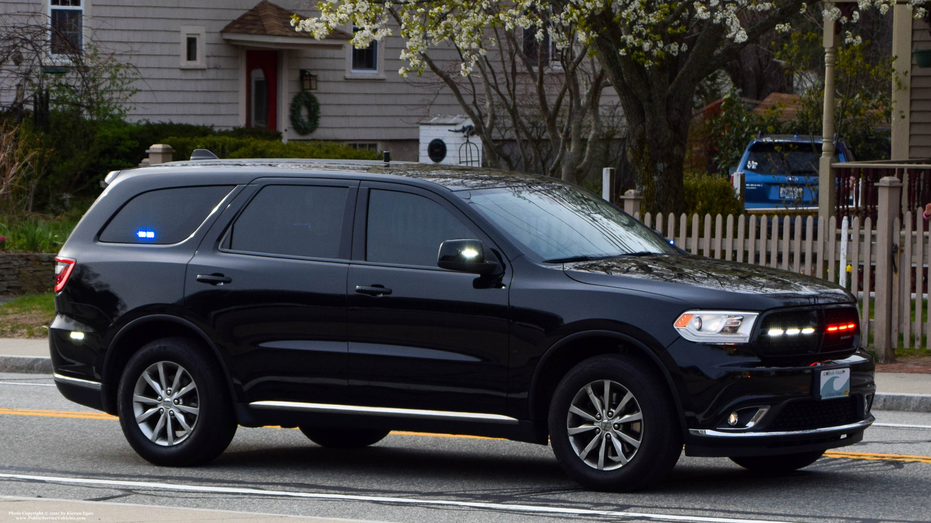 A photo  of Scituate Police
            Unmarked Unit, a 2014-2017 Dodge Durango             taken by Kieran Egan