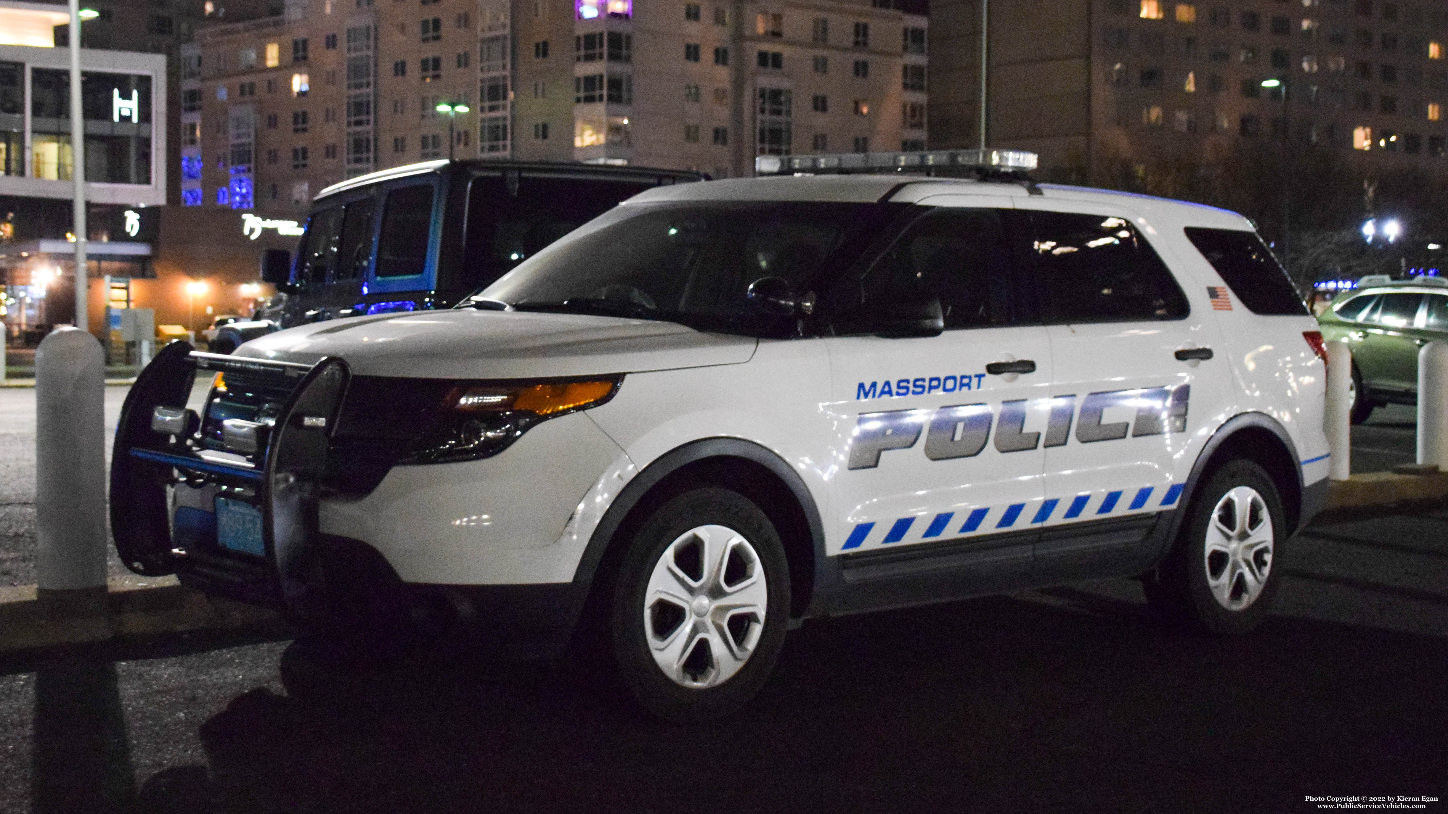 A photo  of Massport Police
            Car 25, a 2015 Ford Police Interceptor Utility             taken by Kieran Egan