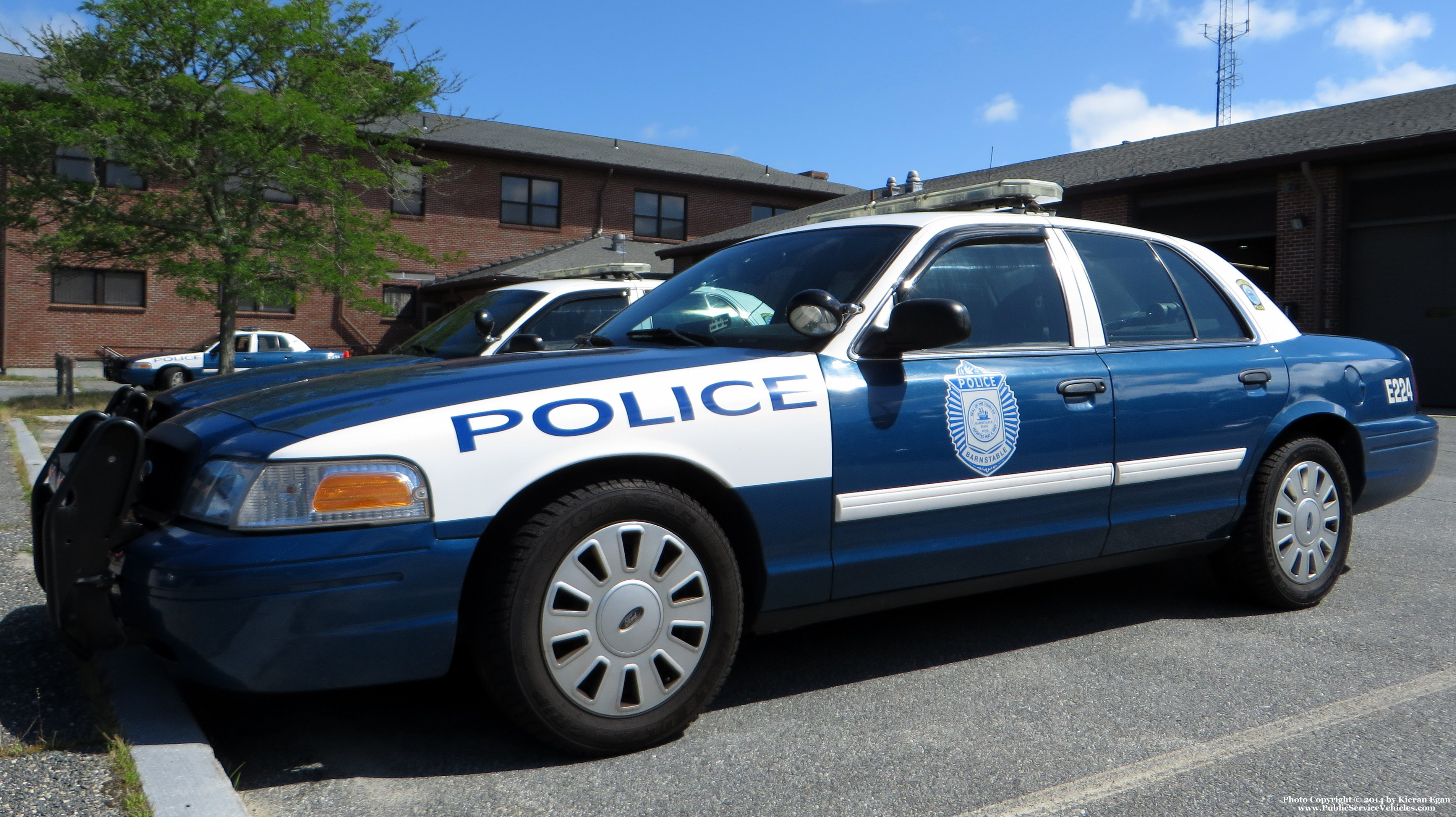 A photo  of Barnstable Police
            E-224, a 2009-2011 Ford Crown Victoria Police Interceptor             taken by Kieran Egan