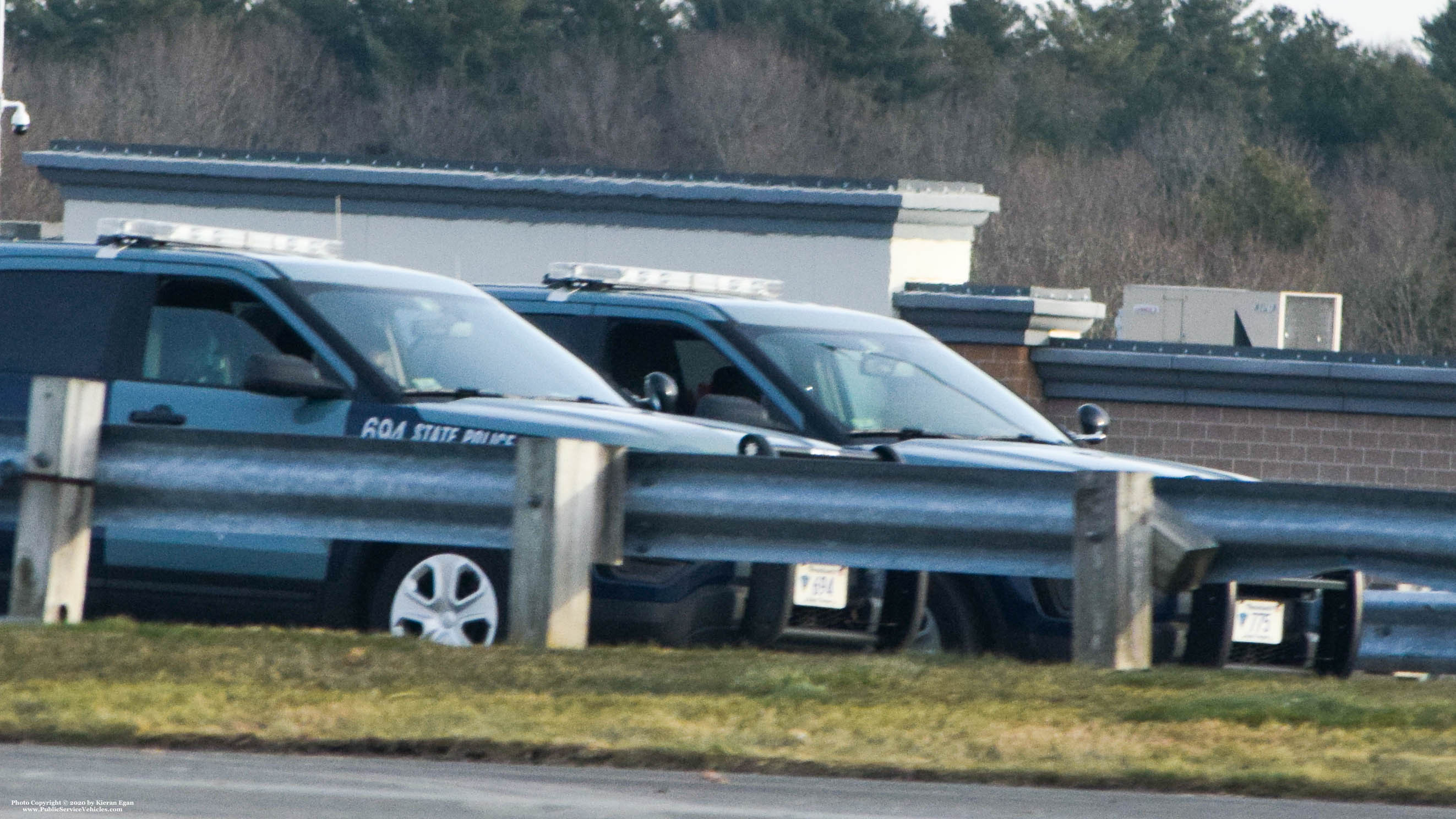 A photo  of Massachusetts State Police
            Cruiser 775, a 2016-2019 Ford Police Interceptor Utility             taken by Kieran Egan