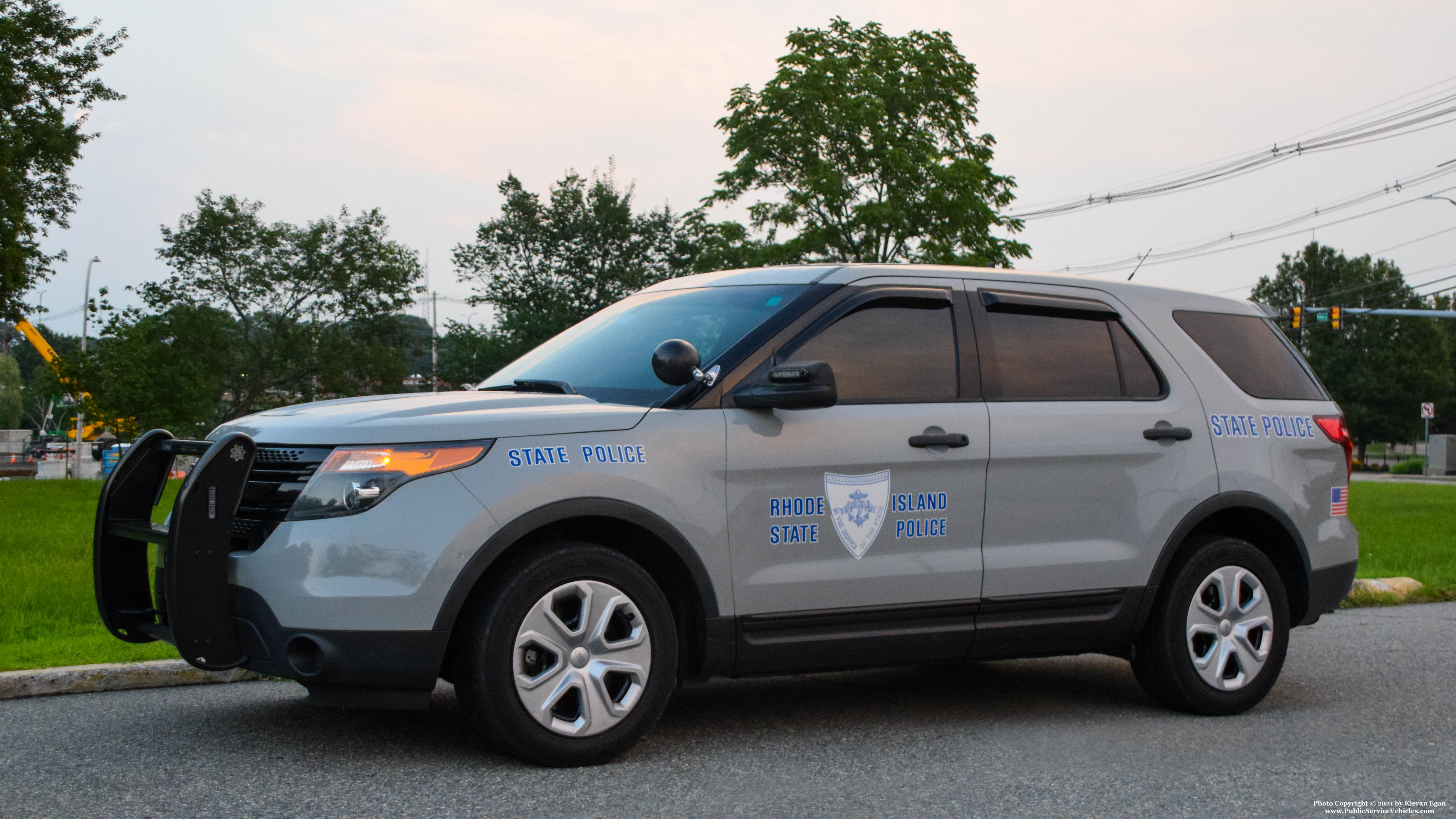 A photo  of Rhode Island State Police
            Cruiser 174, a 2013 Ford Police Interceptor Utility             taken by Kieran Egan