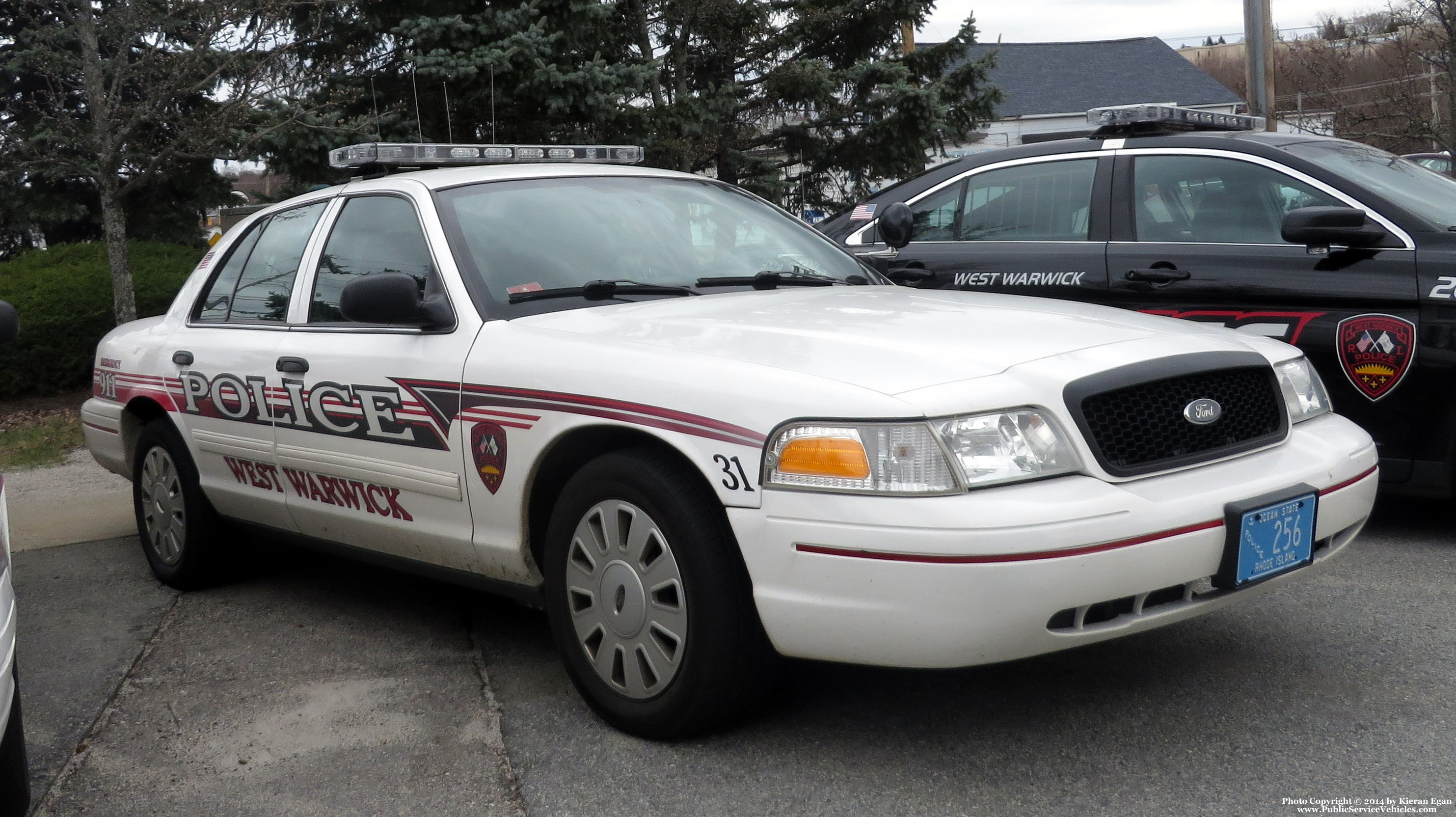 A photo  of West Warwick Police
            Car 31, a 2009-2011 Ford Crown Victoria Police Interceptor             taken by Kieran Egan