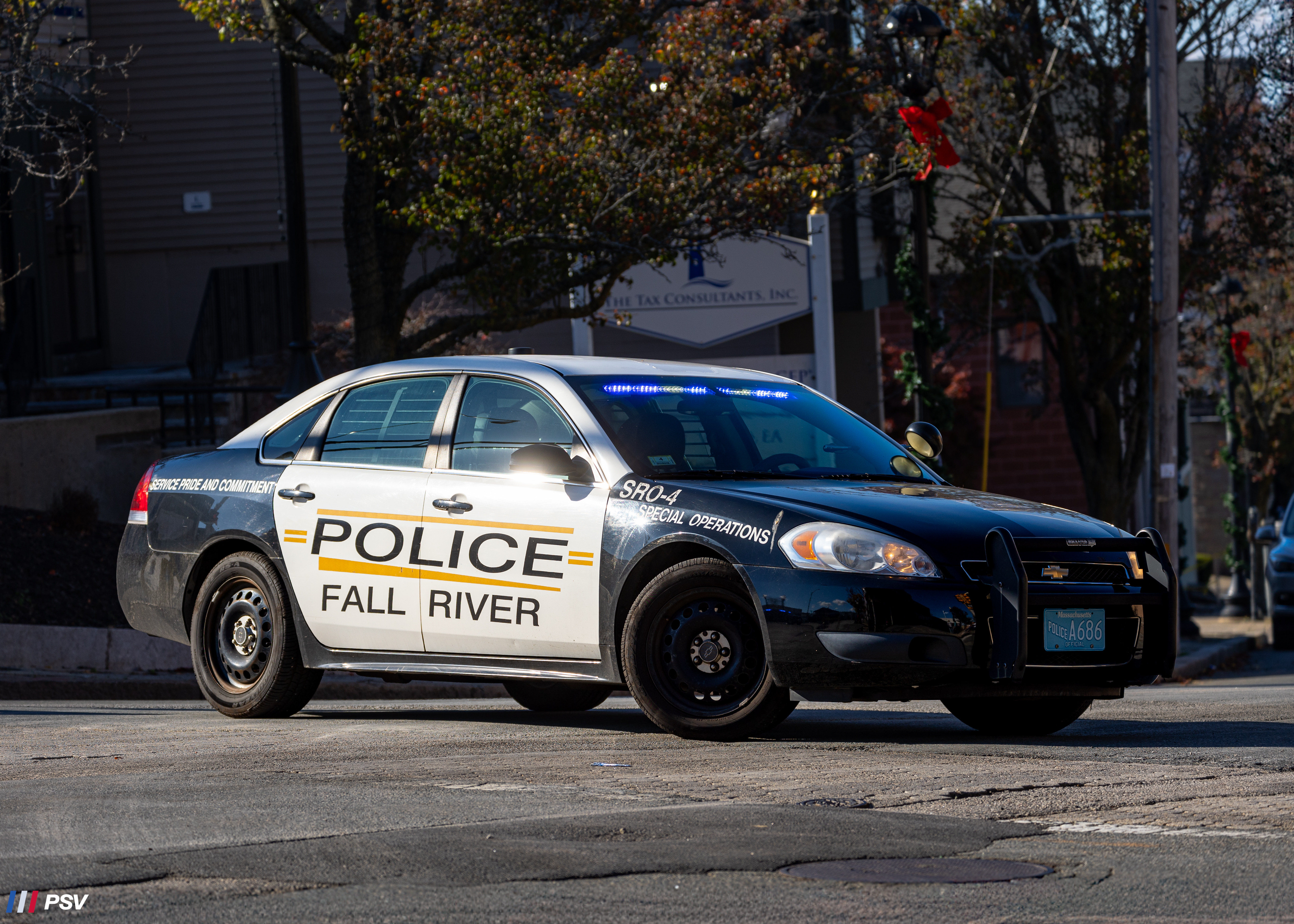 A photo  of Fall River Police
            SRO-4, a 2013 Chevrolet Impala             taken by Kieran Egan